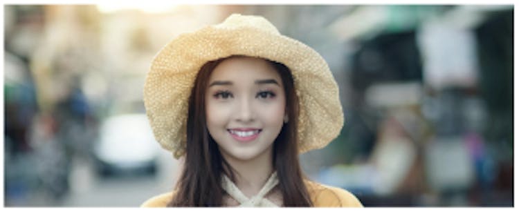 Automated image crop with align faces