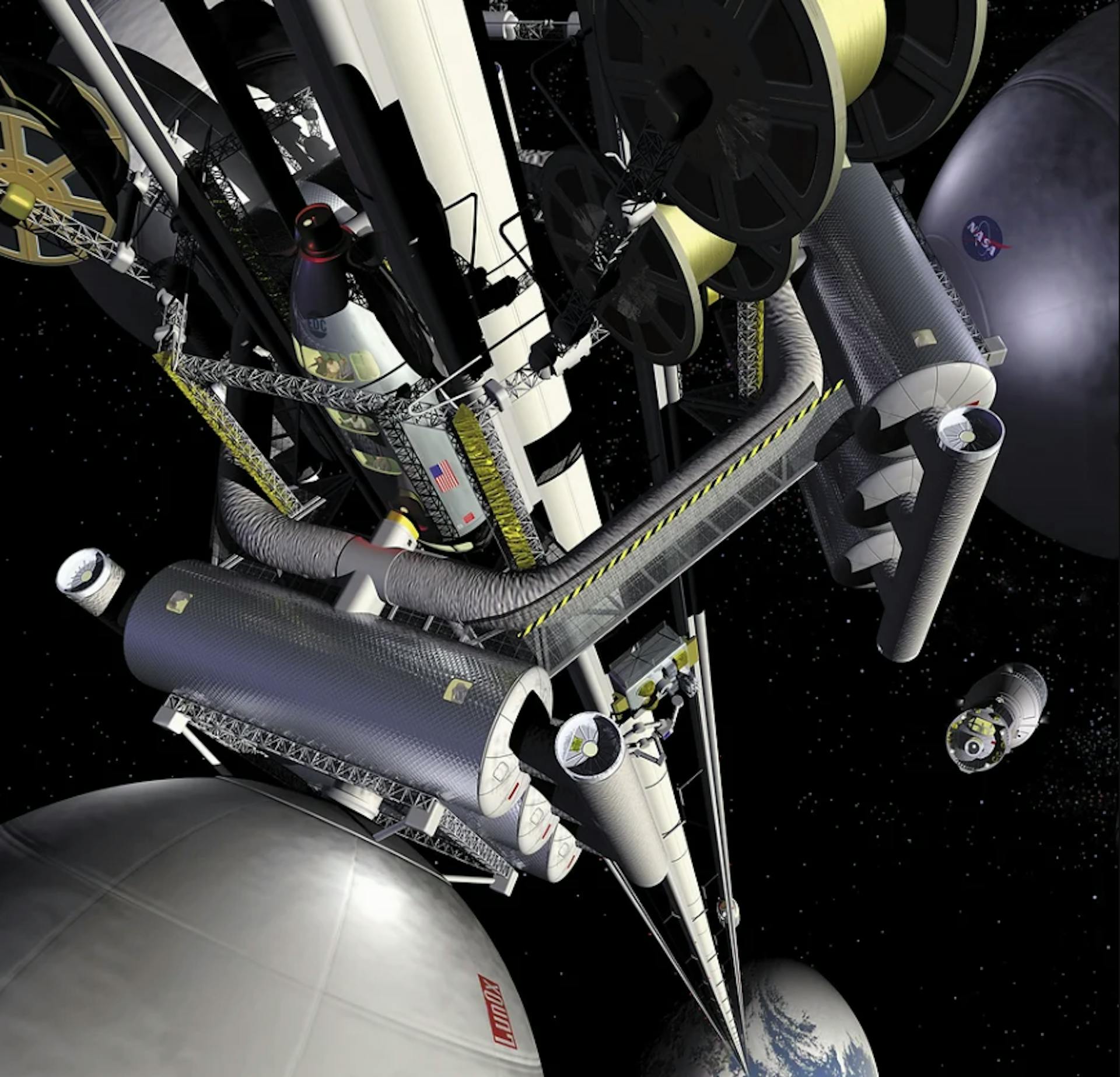 featured image - Here's How a Space Elevator Could Work