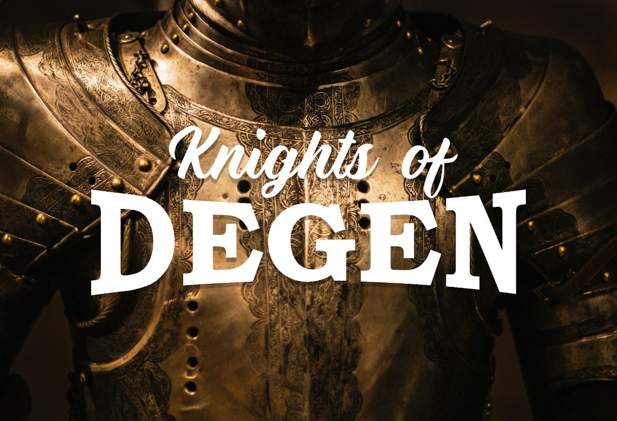 featured image - Por qué Knights of Degen pertenece a su lista de seguimiento de NFT 2023