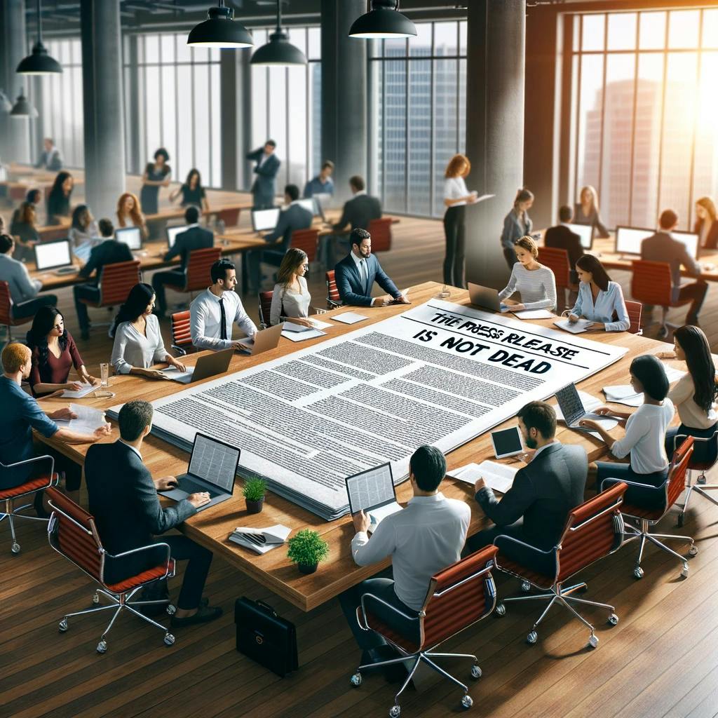 featured image - The Press Release is NOT Dead (Neither is the Funding Announcement)
