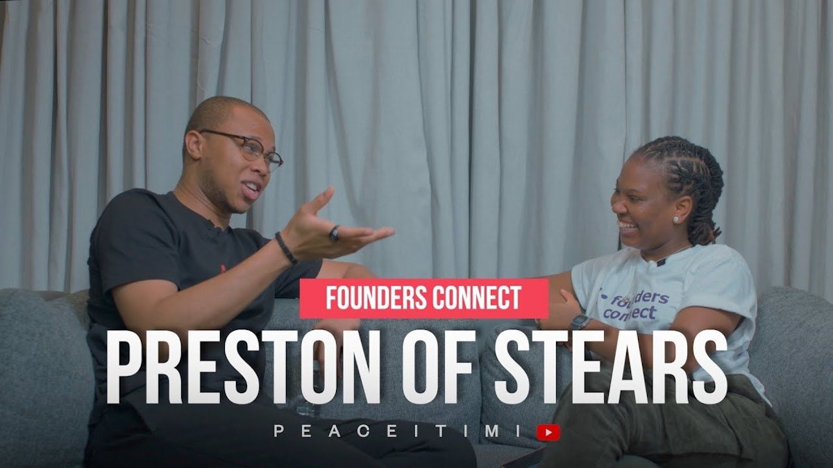 featured image - #FoundersConnect: How Preston Ideh is building Africa's Largest Intelligence Startup, Stears.