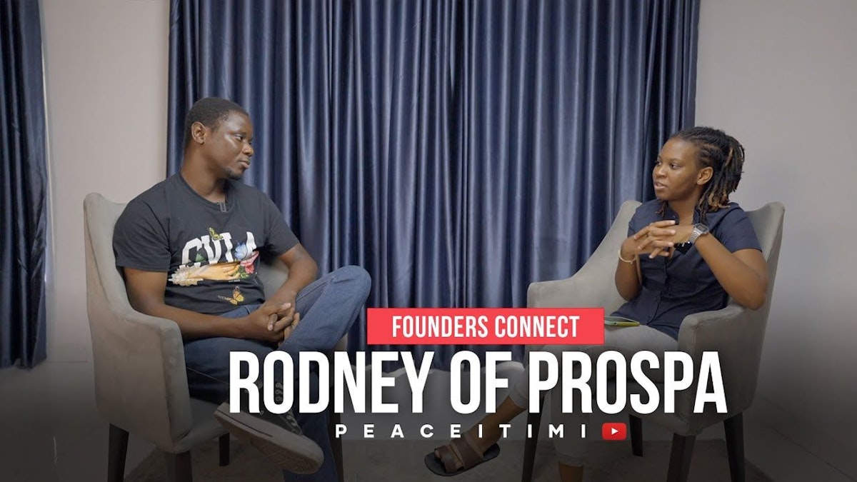featured image - #FoundersConnect - Interview with Rodney Jackson-Cole, Cofounder and CTO at Prospa (YC W21)