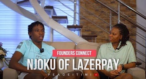 featured image - #FoundersConnect: Njoku Emmanuel, the 19-year-old CEO & Co-founder of Lazerpay
