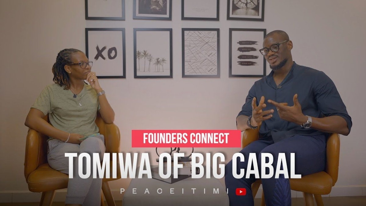 featured image - #FoundersConnect: Tomiwa Aladekomo, The Man behind Big Cabal Media (Techcabal & Zikoko)