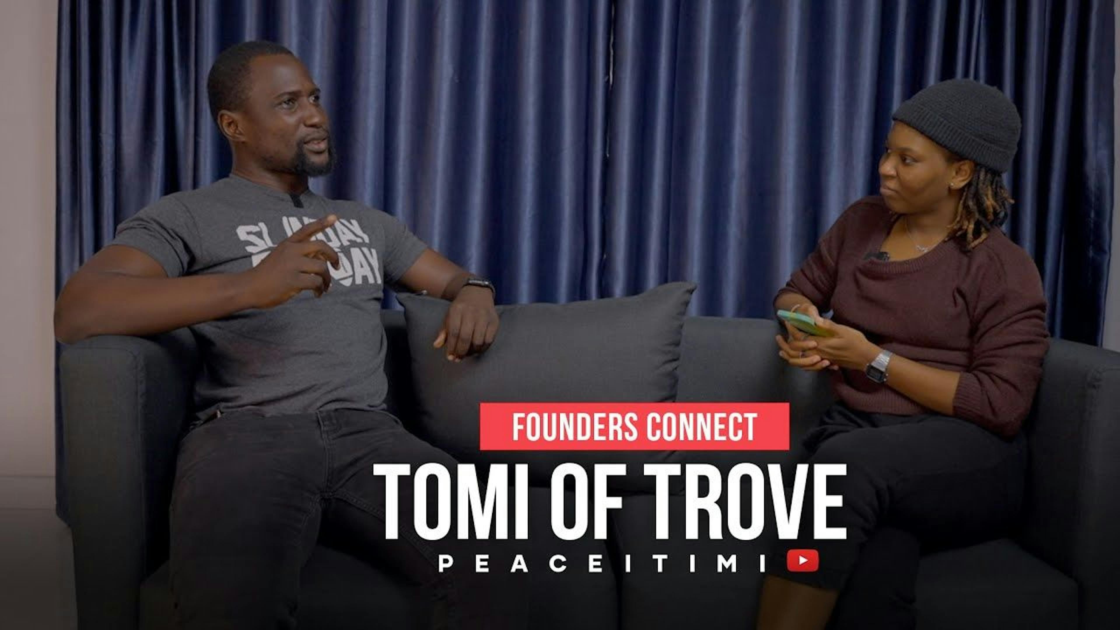 featured image - #FoundersConnect with Oluwatomi Solanke, Co-founder/CEO of Trove Finance