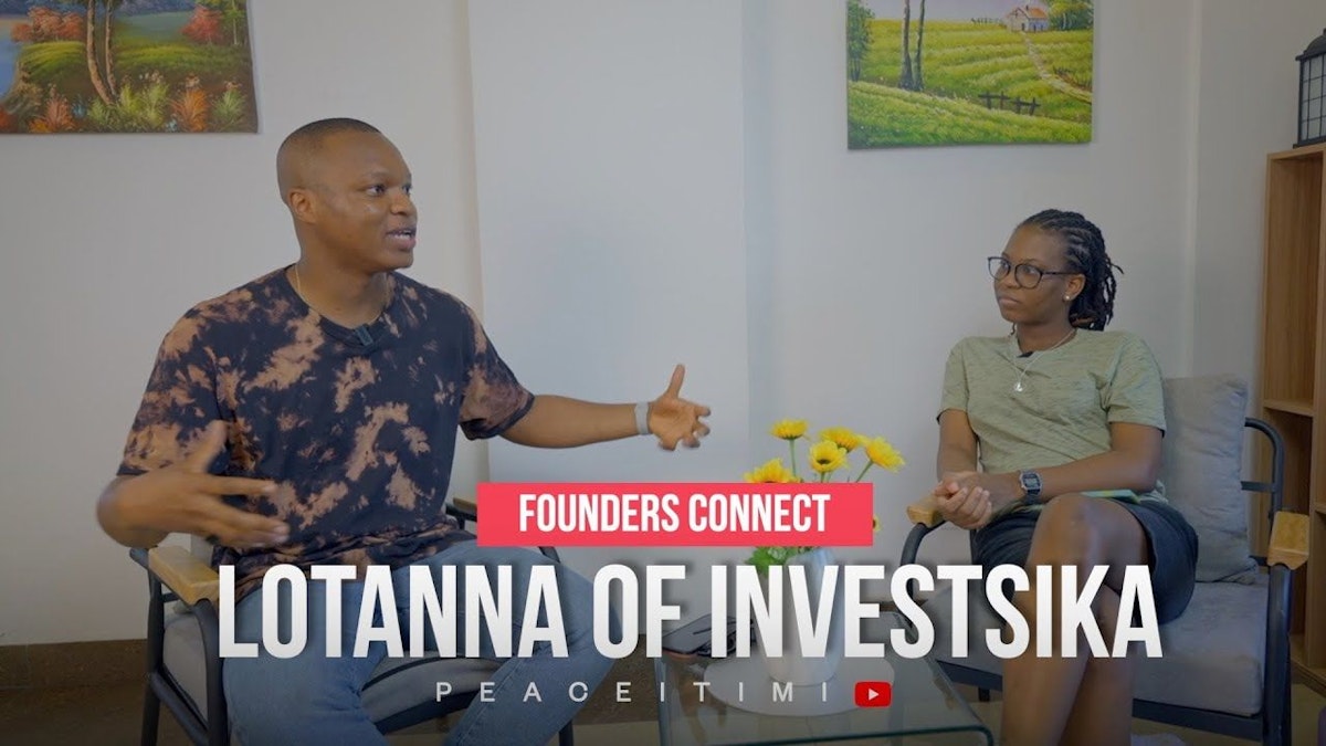 featured image - #FoundersConnect: Interview with Lotanna Nwose, Co-founder of Investsika