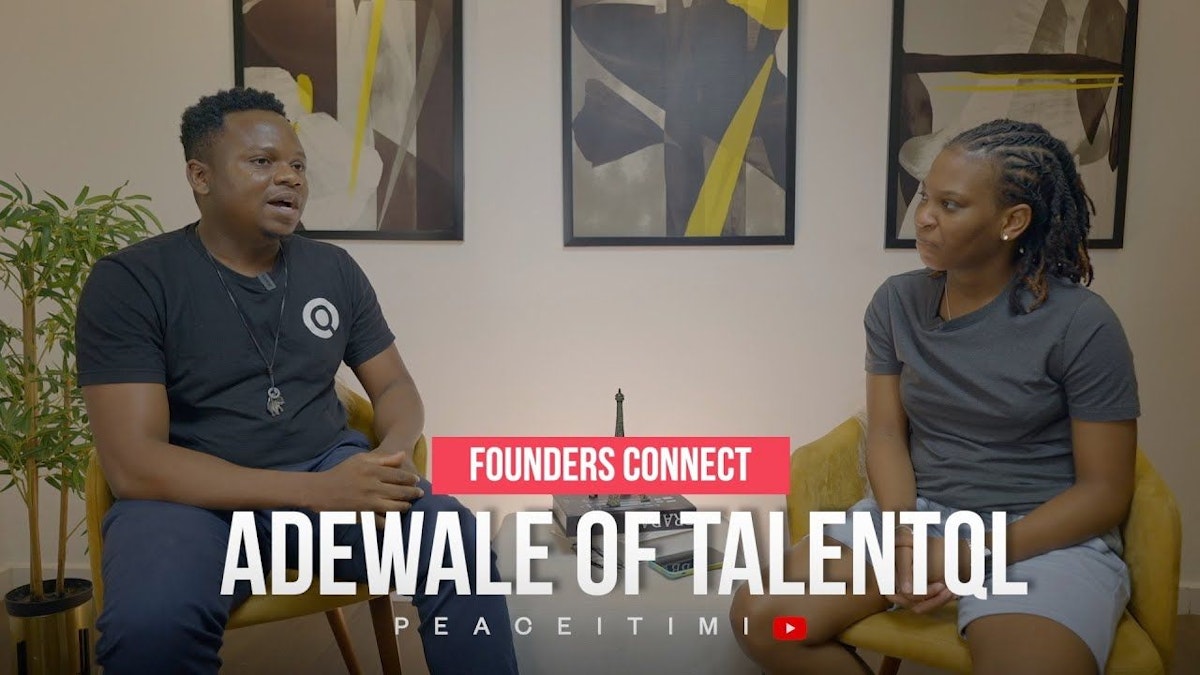 featured image - Adewale Yusuf, Co-founder TalentQL, on Helping Young Africans Launch Their Tech Careers