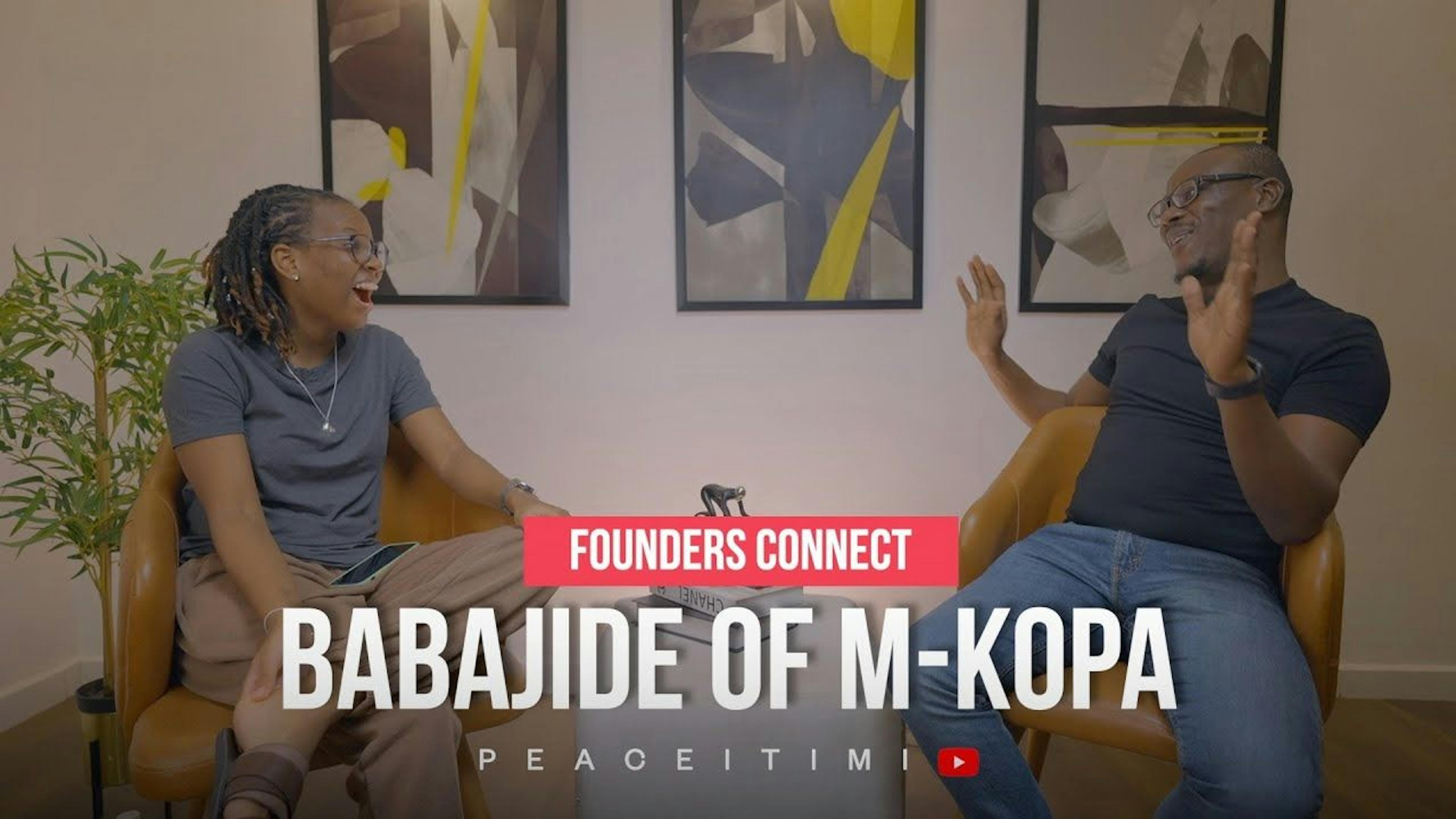 featured image - #FoundersConnect: Babajide Duroshola, General Manager at M-KOPA & ex-Country Director, SafeBoda (NG)