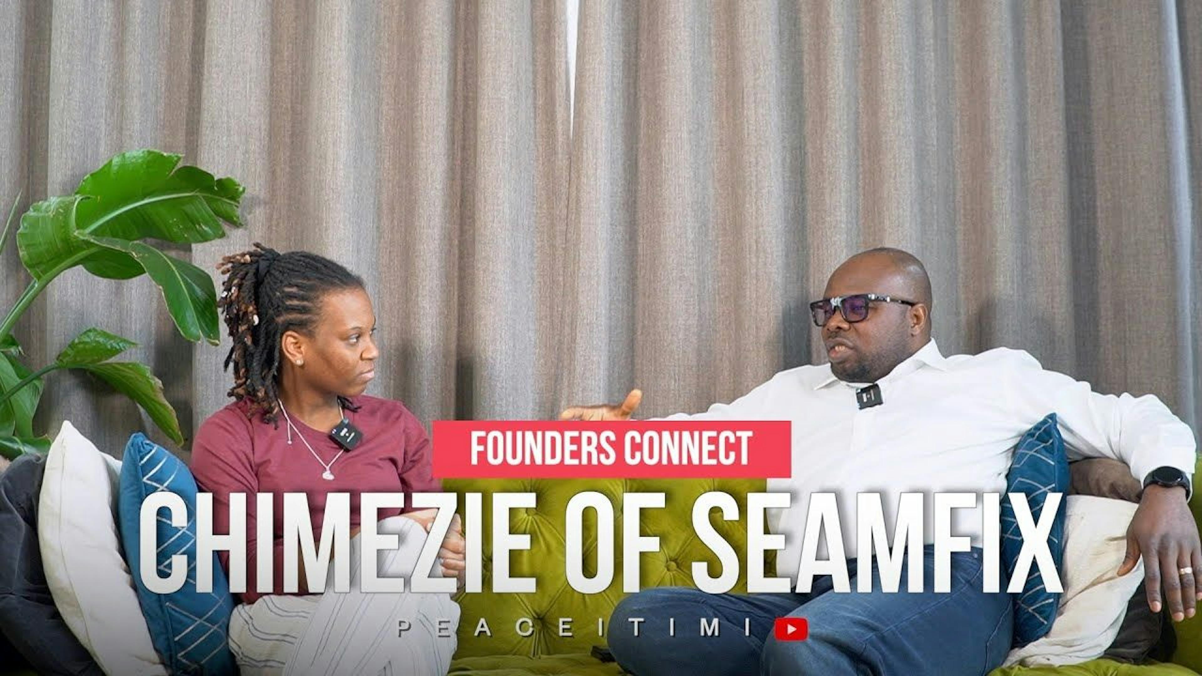 featured image - #FoundersConnect: Chimezie Emewulu, Co-Founder and MD of Seamfix Limited.