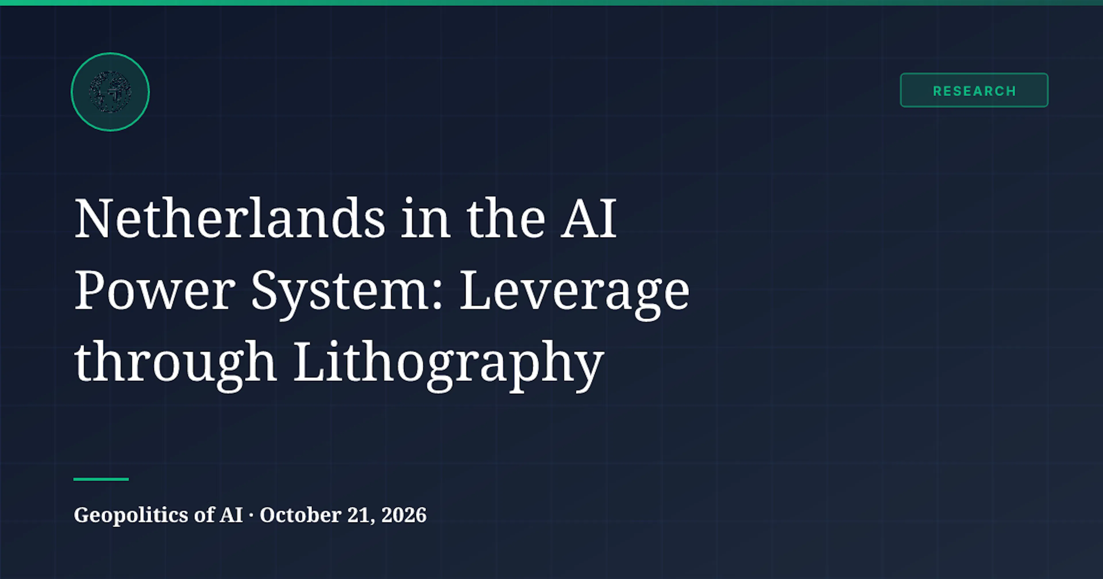 ASML's Semiconductor Edge: How the Netherlands Shapes Global AI