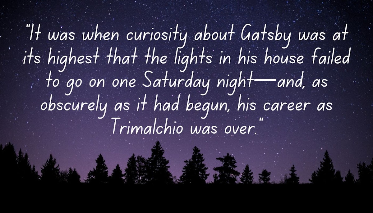 featured image - The Great Gatsby: Chapter 7