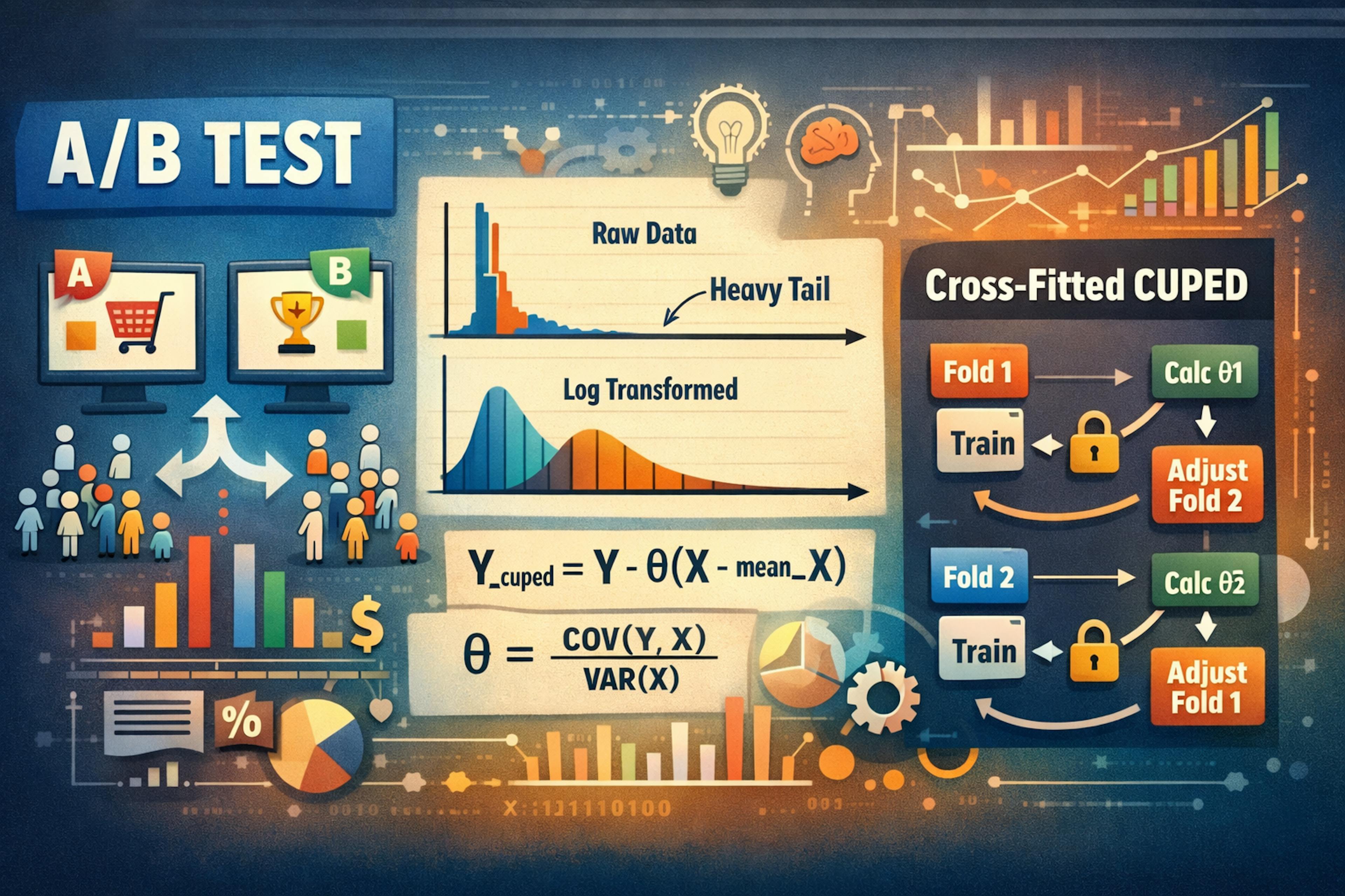 featured image - Enhancing Experiment Sensitivity in B2C: A Robust Framework for Heavy-Tailed Metrics