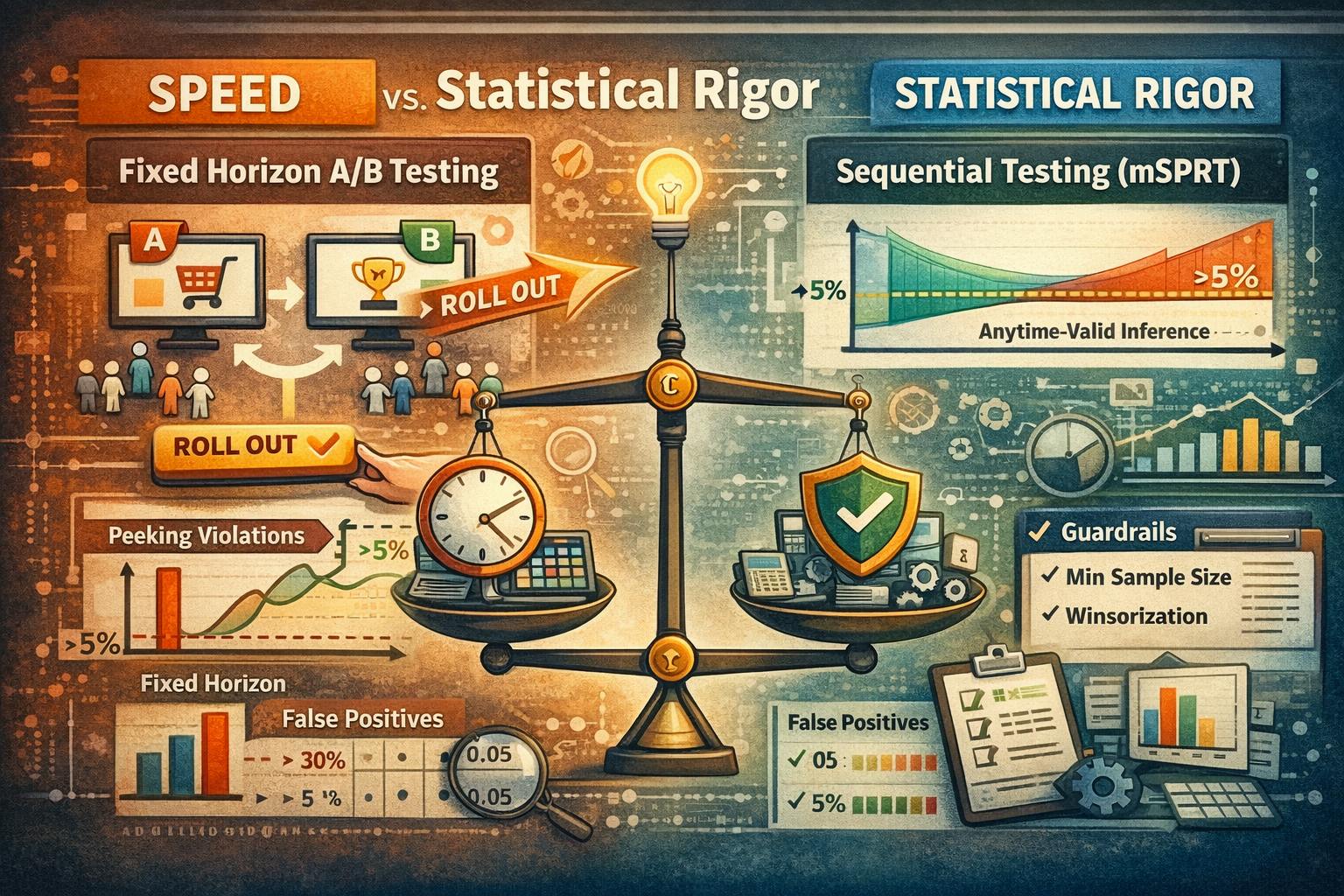 /stop-ab-tests-early-the-complete-guide-to-sequential-testing-msprt-in-python feature image