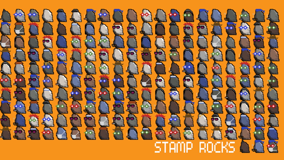 featured image - The Bitcoin Stamp Rocks Project