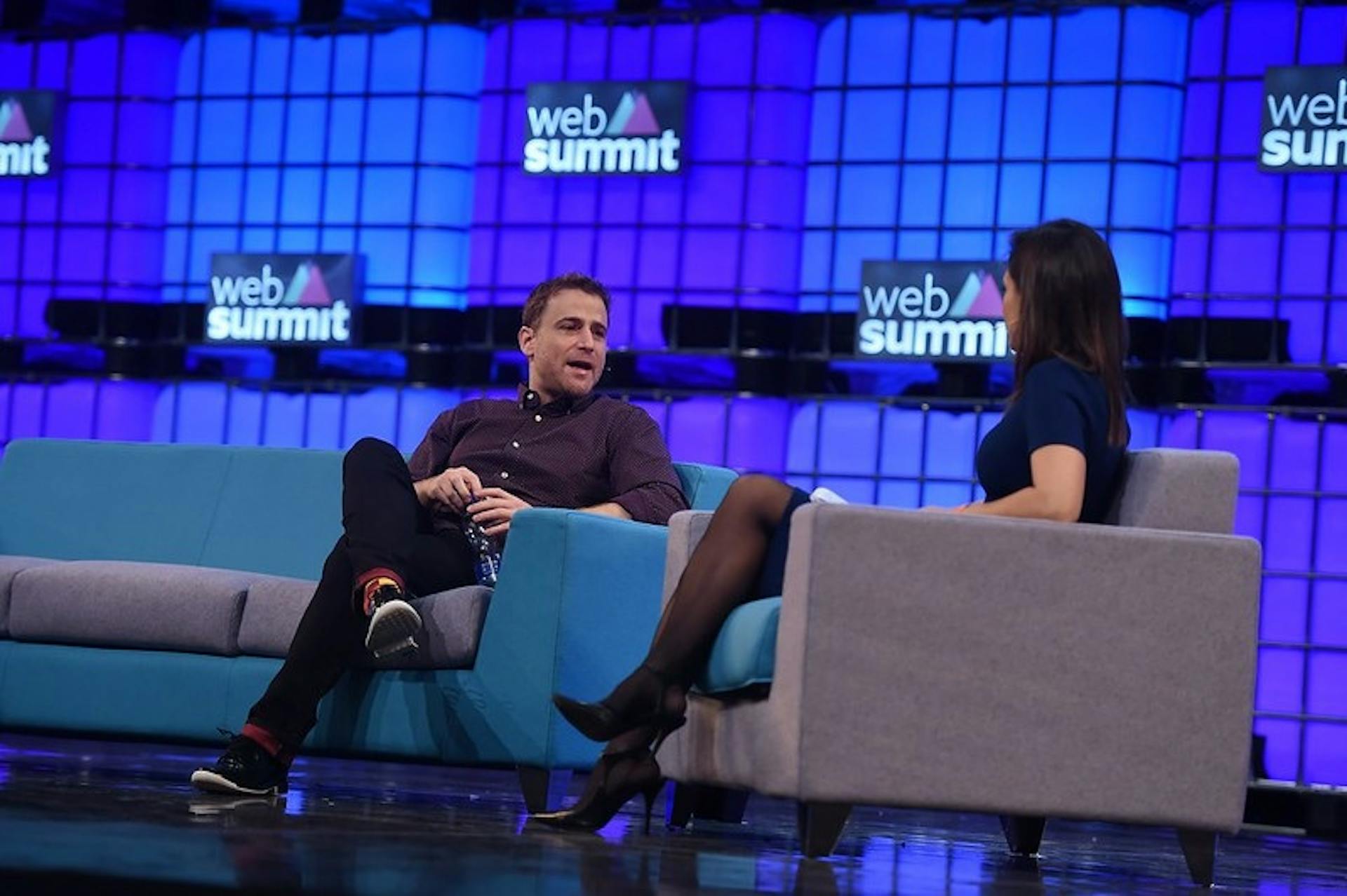Slack's co-founder, Stewart Butterfield, is now worth over $1.2 billion. Photograph: Web Summit