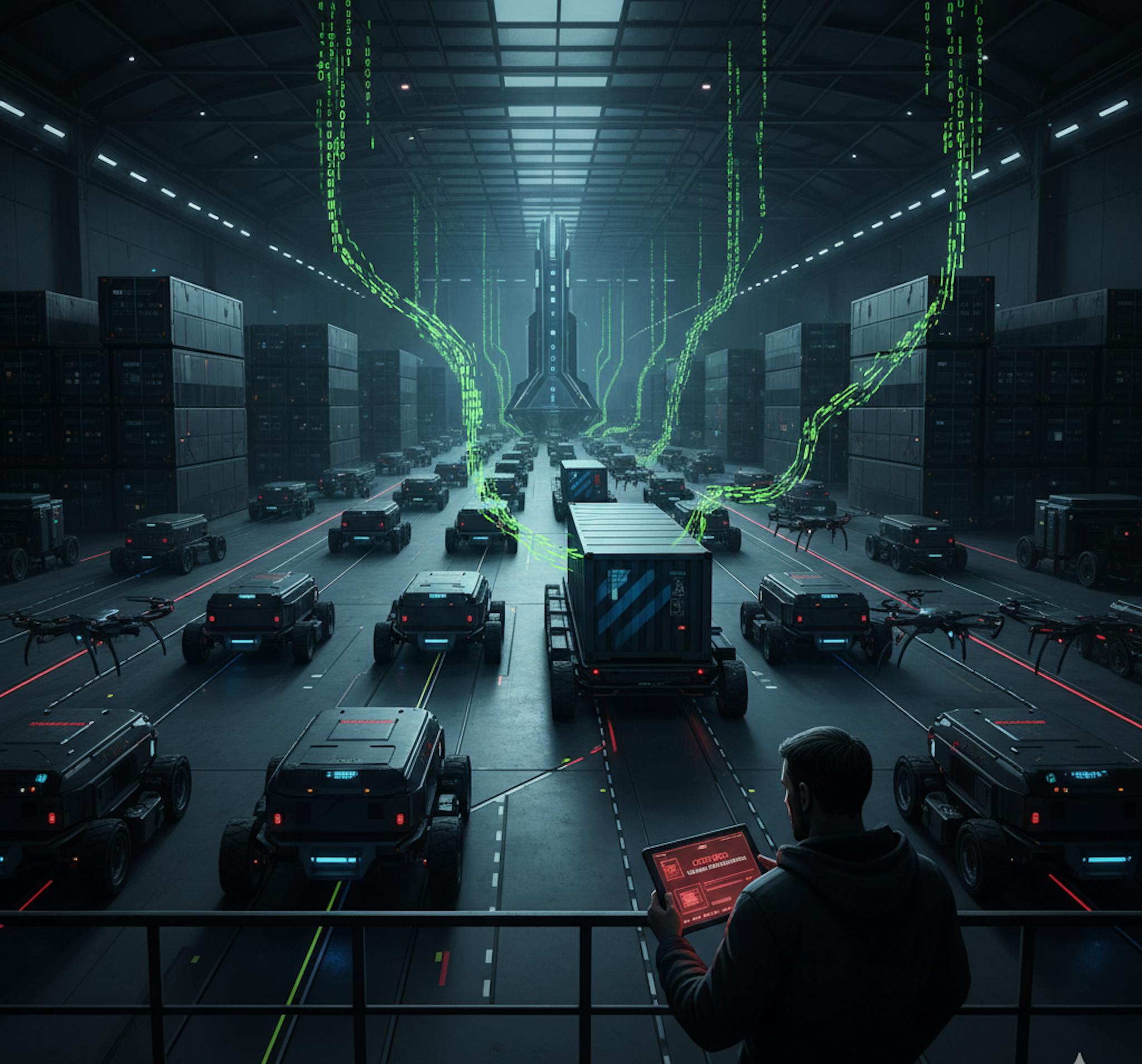 featured image - When Your Supply Chain Has a Mind of Its Own: Securing Autonomous Robotics and GenAI in the Logistic