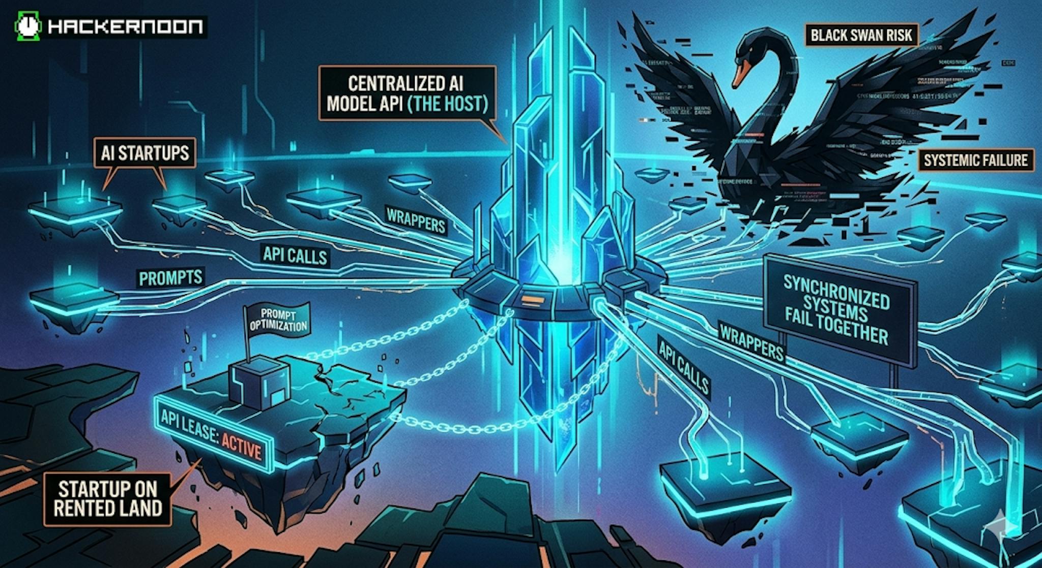 featured image - The Prompt Trap: Why Your AI Startup Is Building on Rented Land