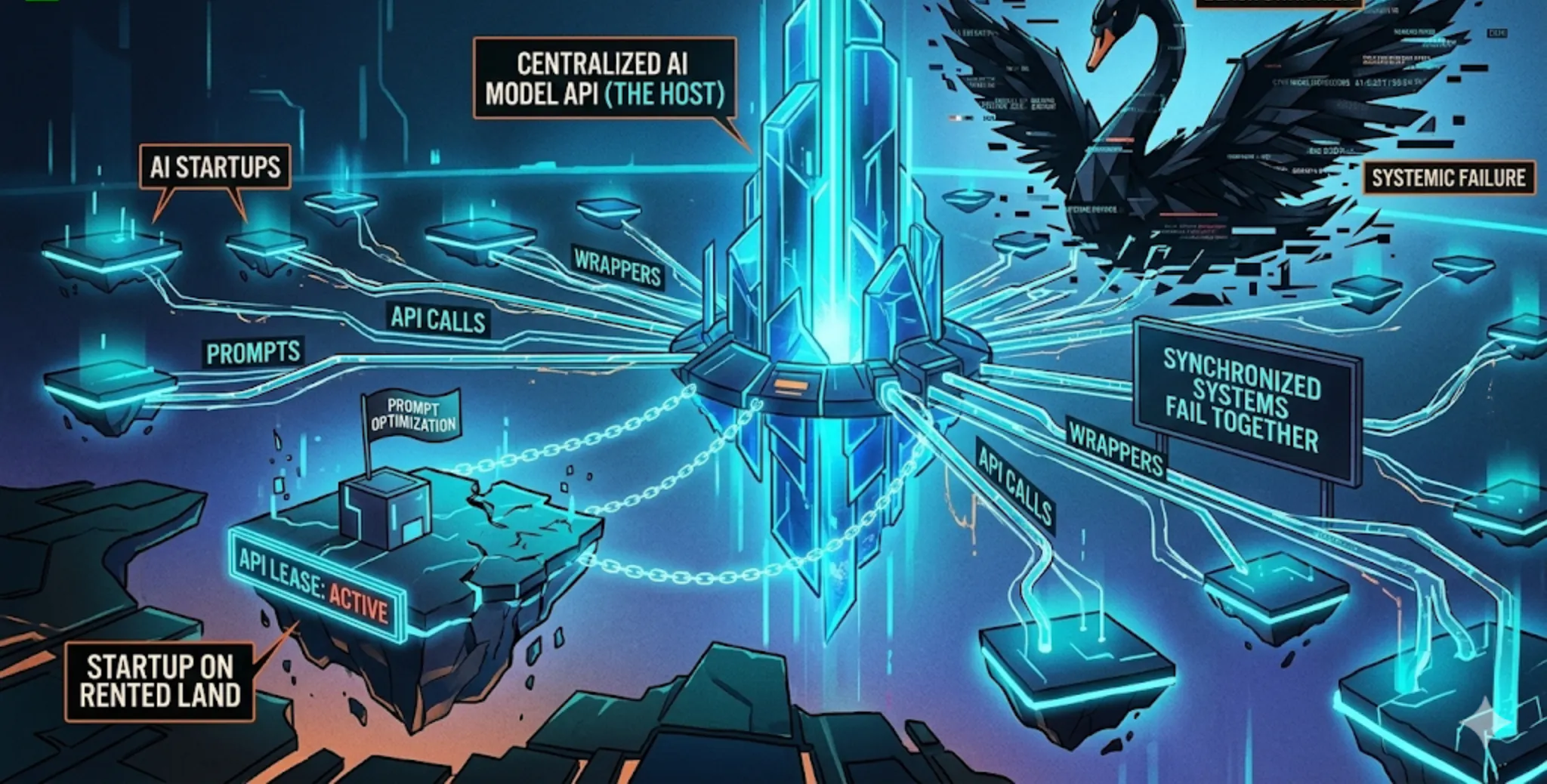 featured image - The Prompt Trap: Why Your AI Startup Is Building on Rented Land