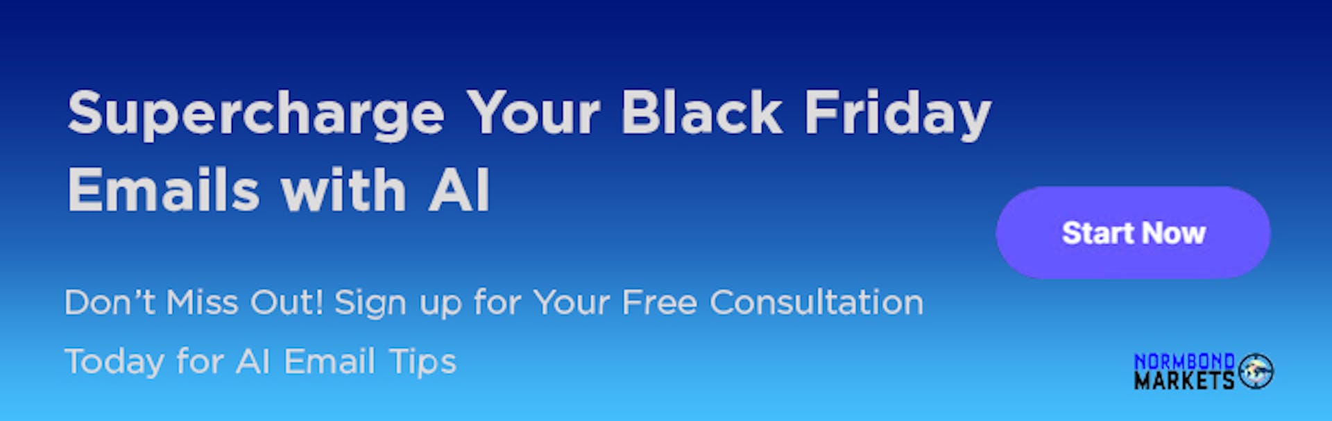Create Emails with AI for Black Friday marketing