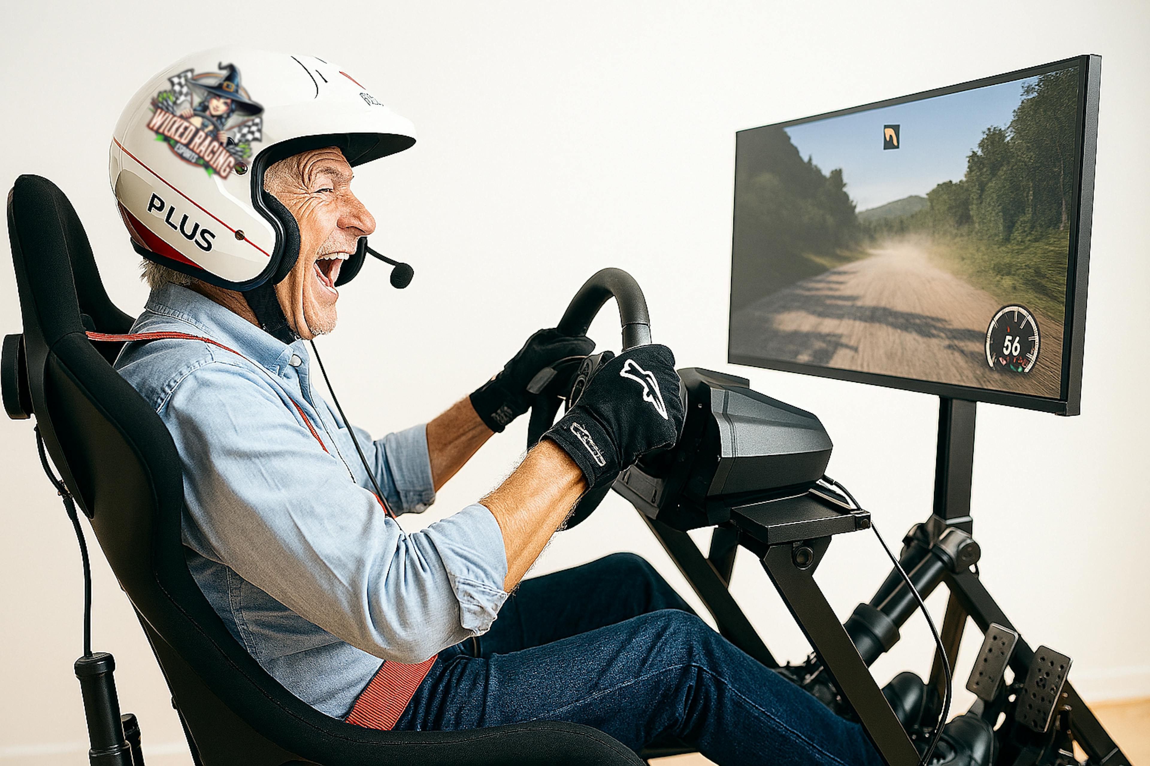 featured image - How I Found Sim Racing at Age 60