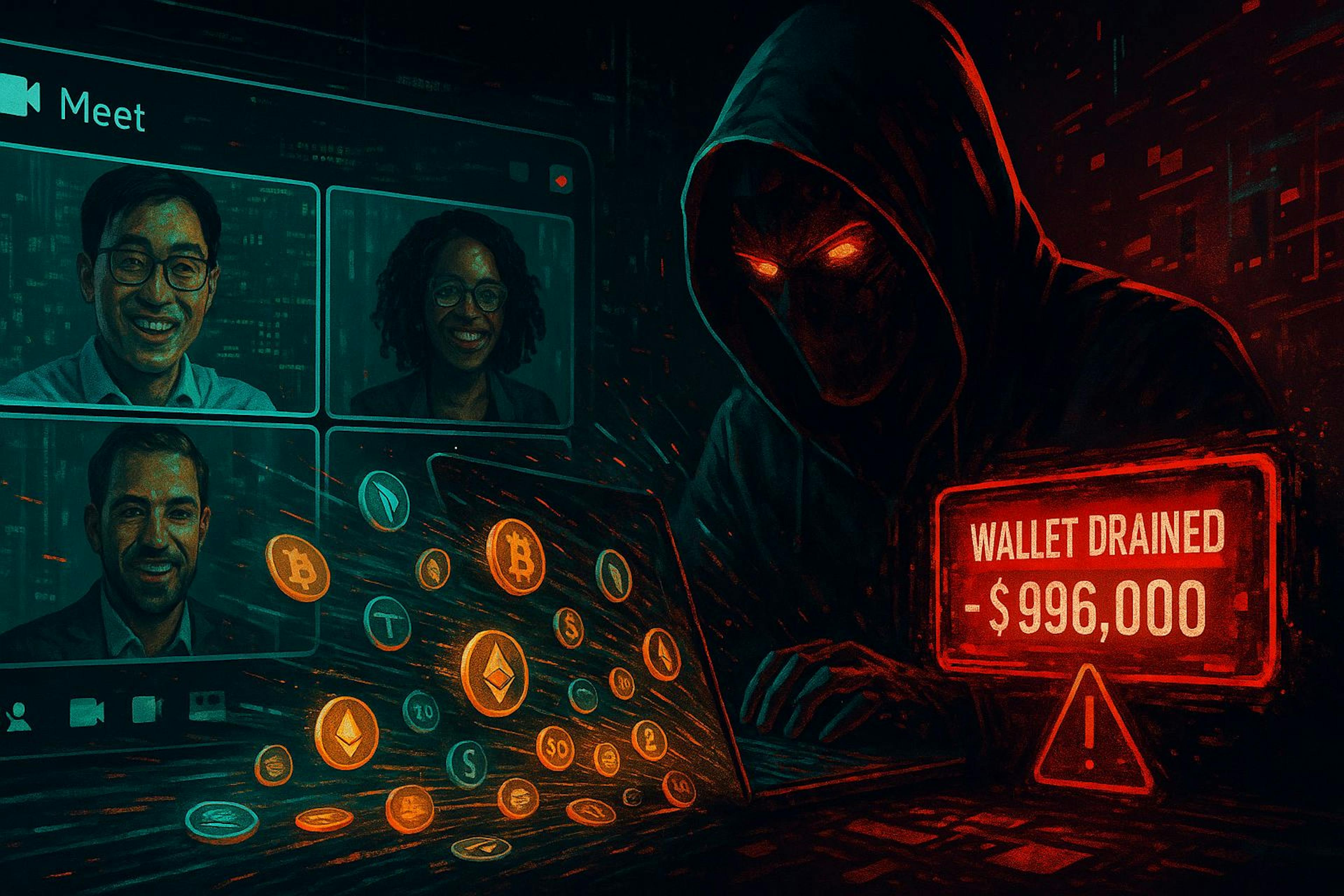 featured image - Trustless? How Hackers Turned a Google Meet Into a $1M Crypto Exploit