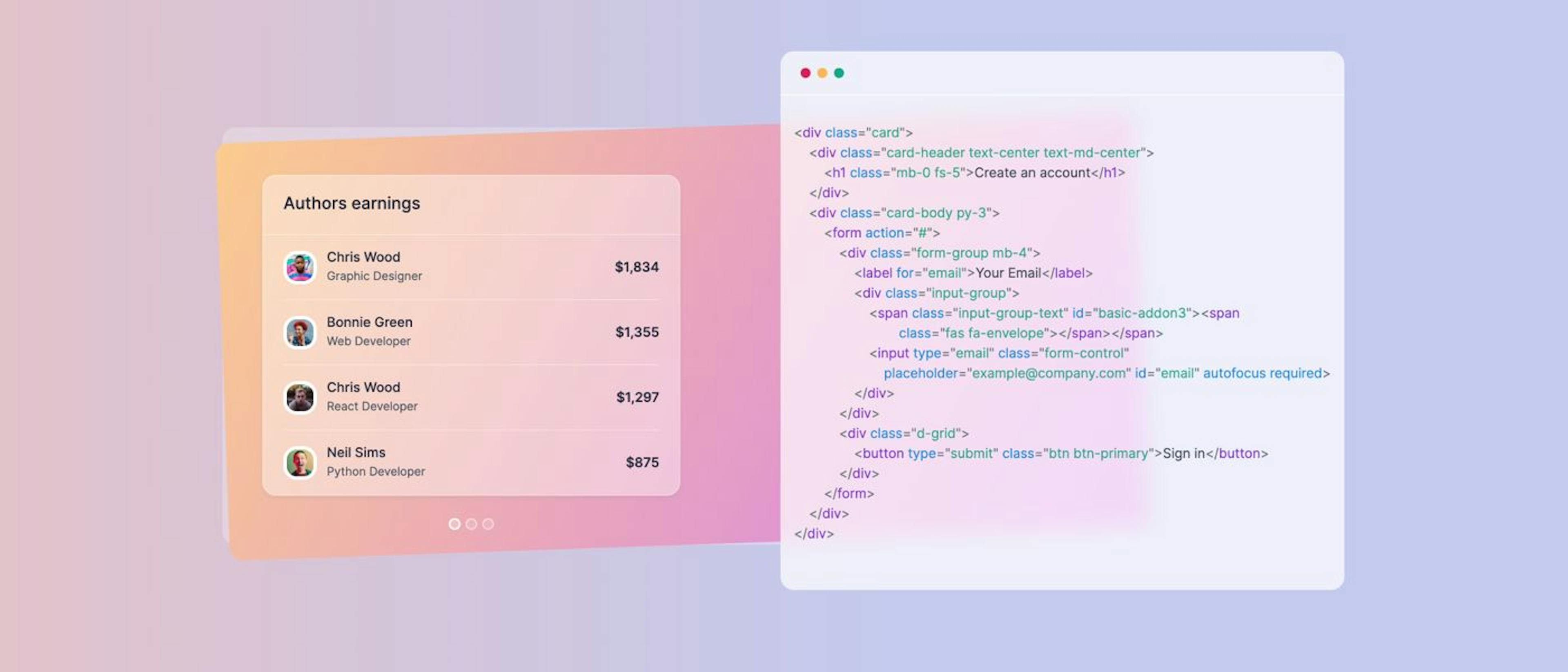 /how-to-implement-glassmorphism-via-html-and-css-yy4833ak feature image