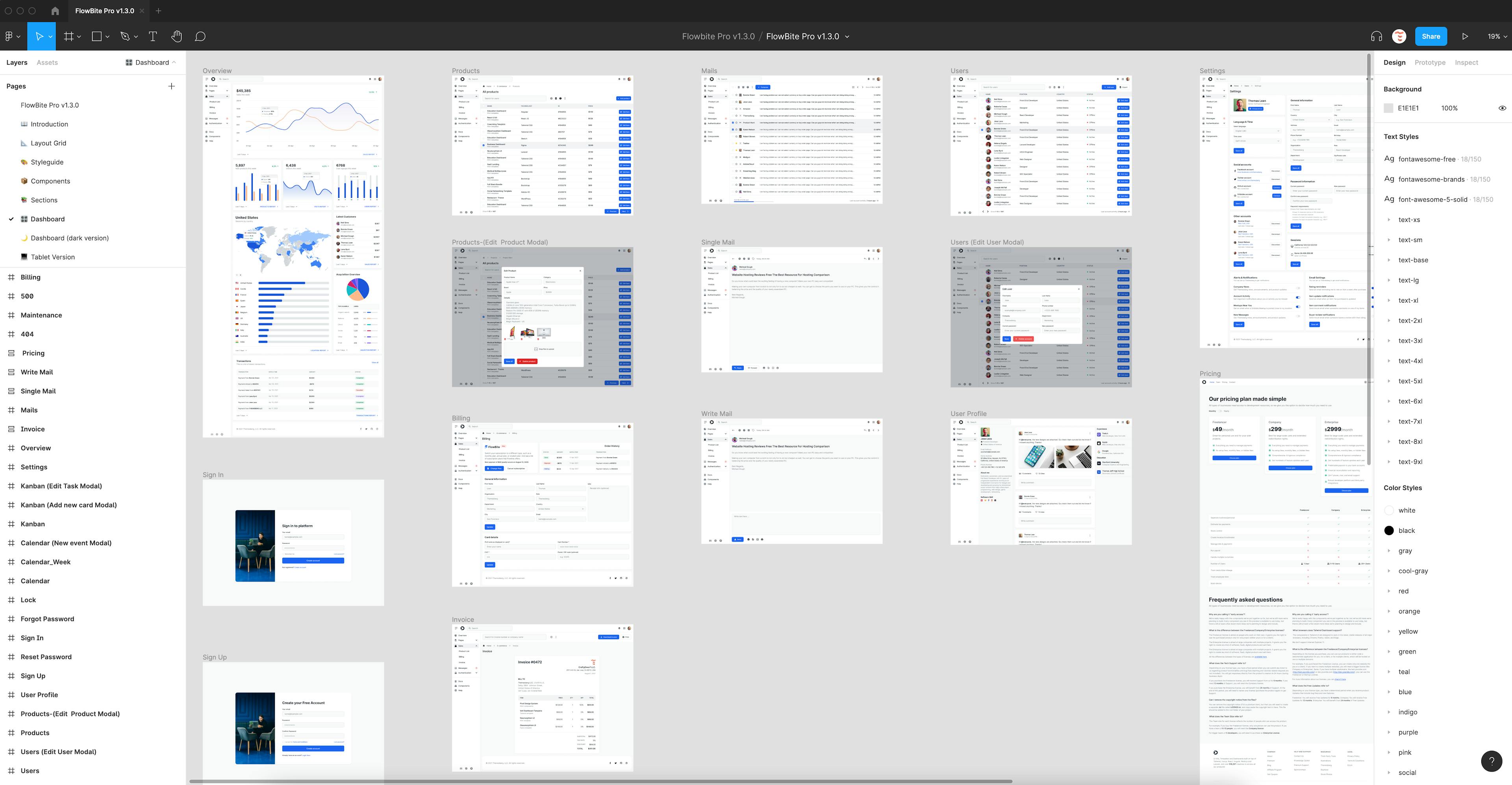 Flowbite Figma design file