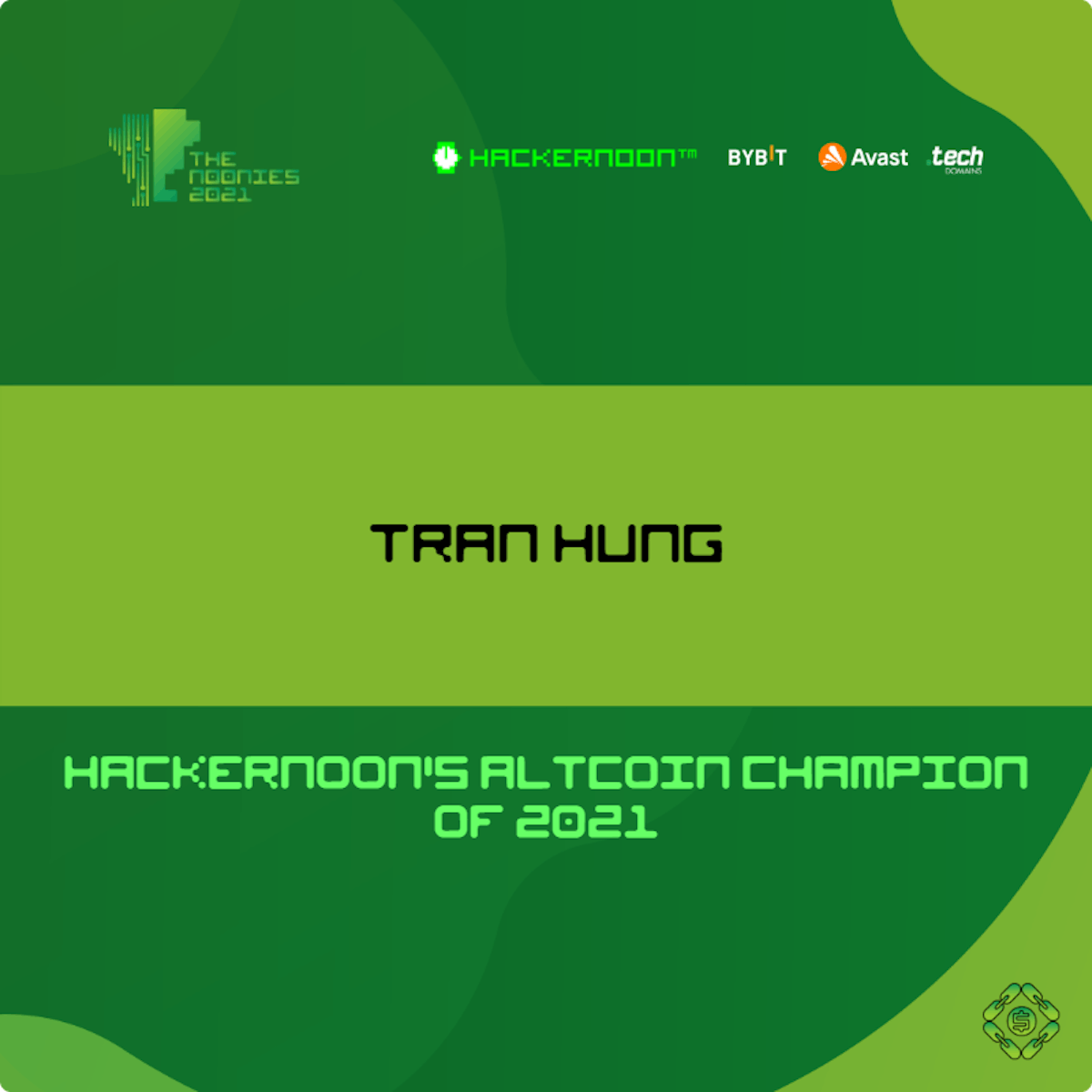 featured image - Tran Hung is HackerNoon's Altcoin Champion of 2021