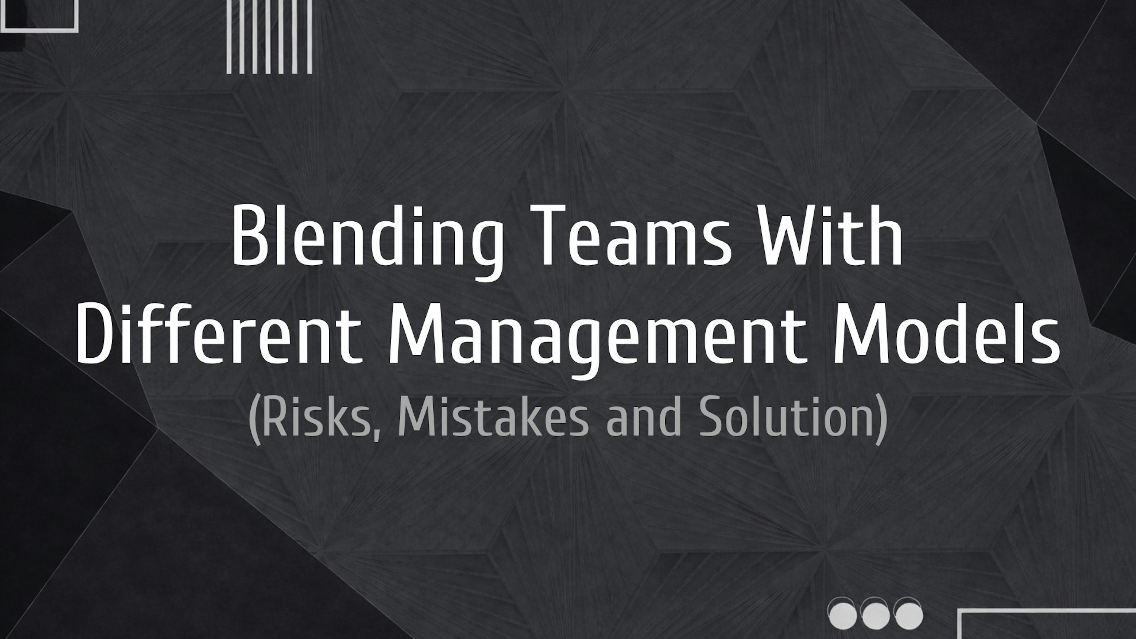 featured image - The Third Culture: Blending Teams With Different Management Models