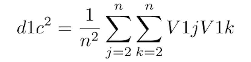 Equation from Center of Mass