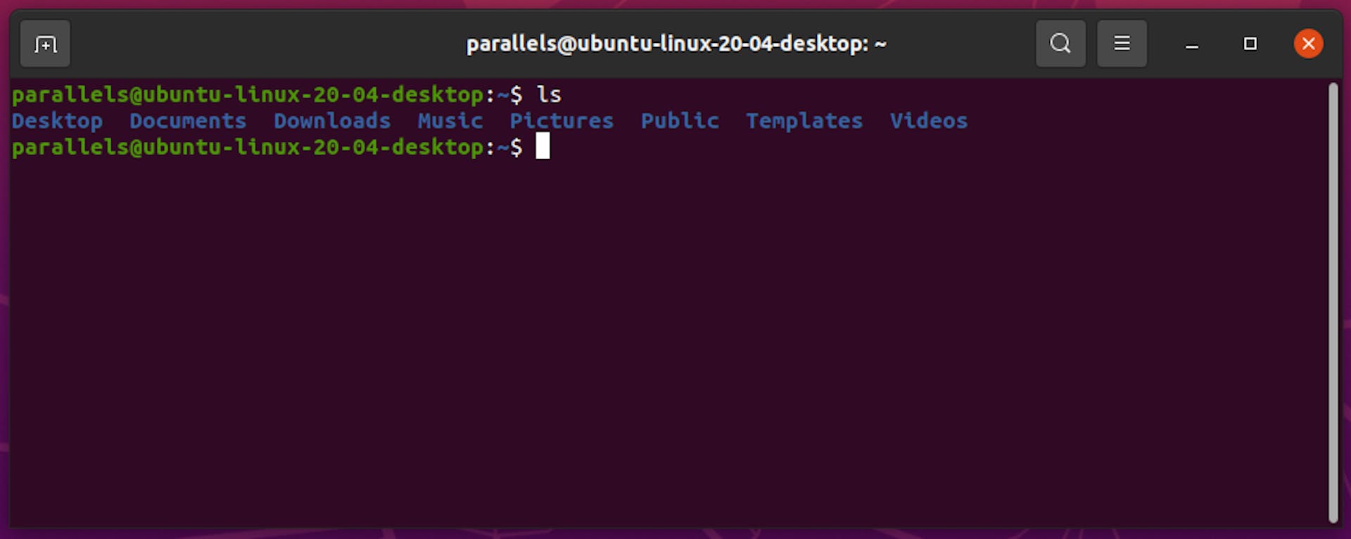 the terminal emulator in Ubuntu Desktop Environment