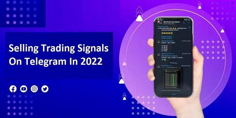 featured image - Selling Trading Signals On Telegram In 2022