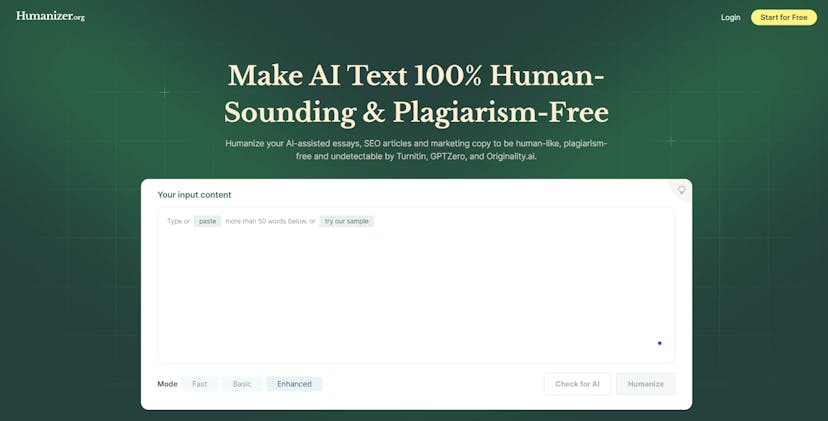 /humanizerorg-review-make-ai-content-undetectable-for-free feature image