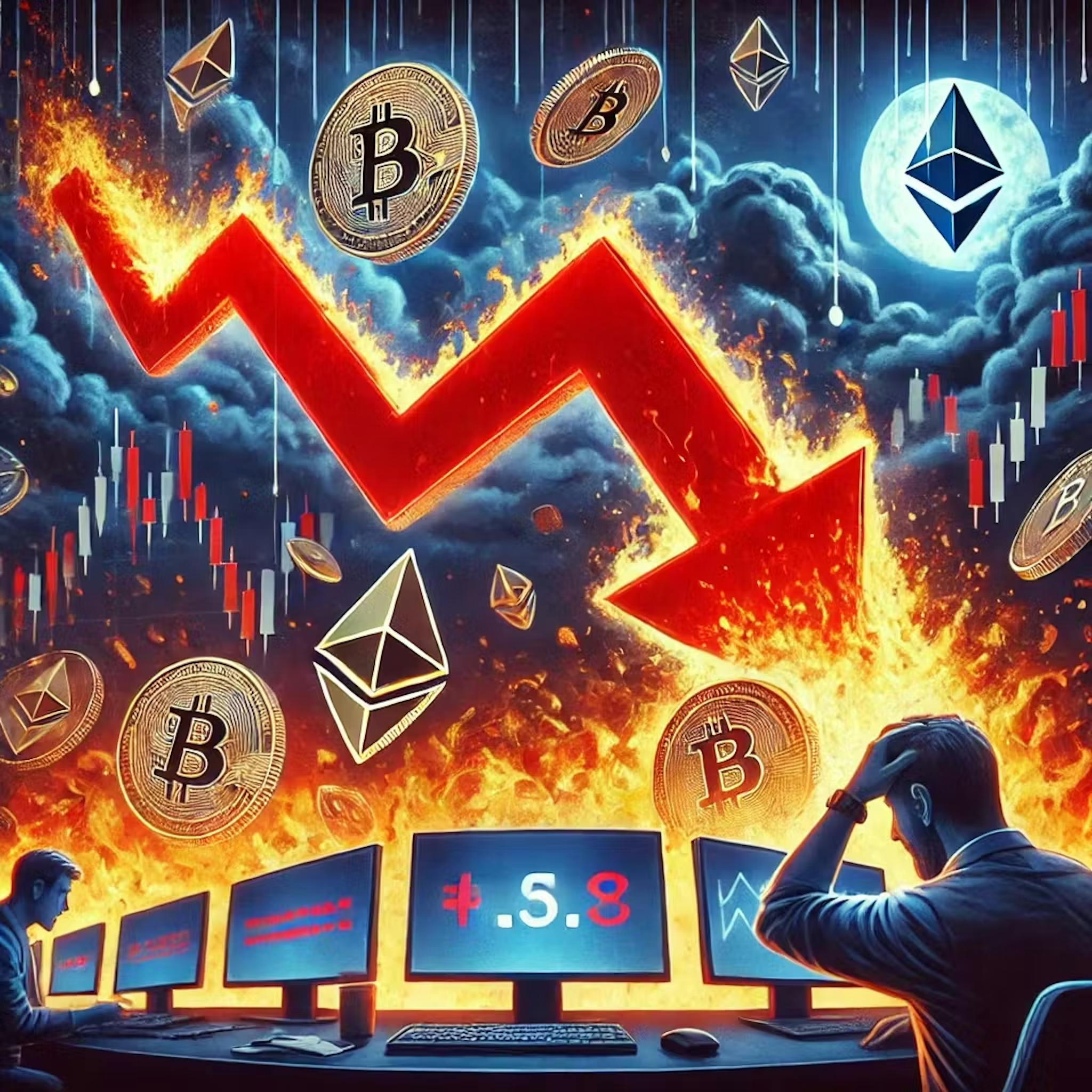 featured image - Crypto Losses Surge 20x in February to Over $1.5b, Data Shows