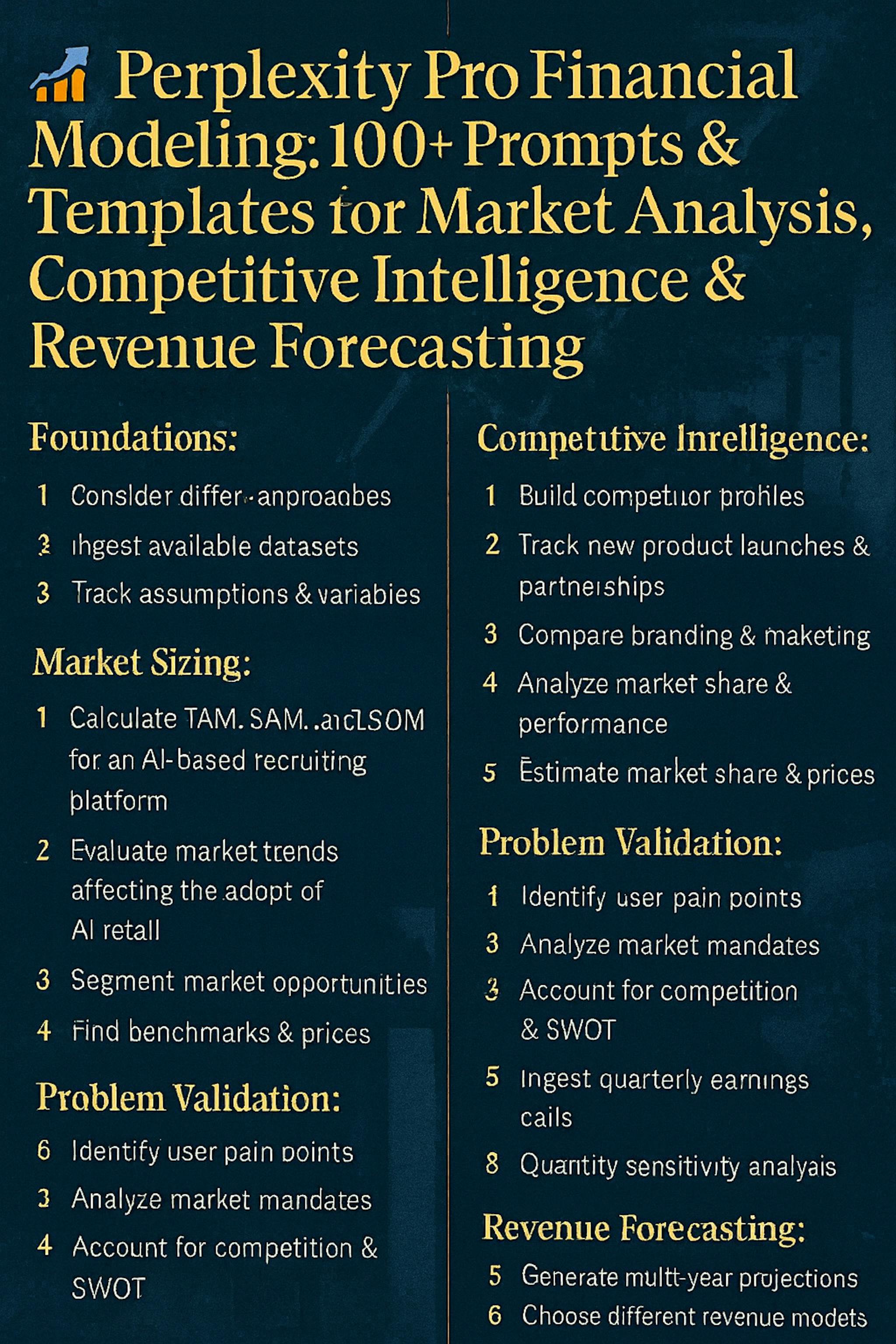 featured image - Democratize Financial Modeling With Perplexity Pro (100+ Prompts & Templates for Market Analysis)