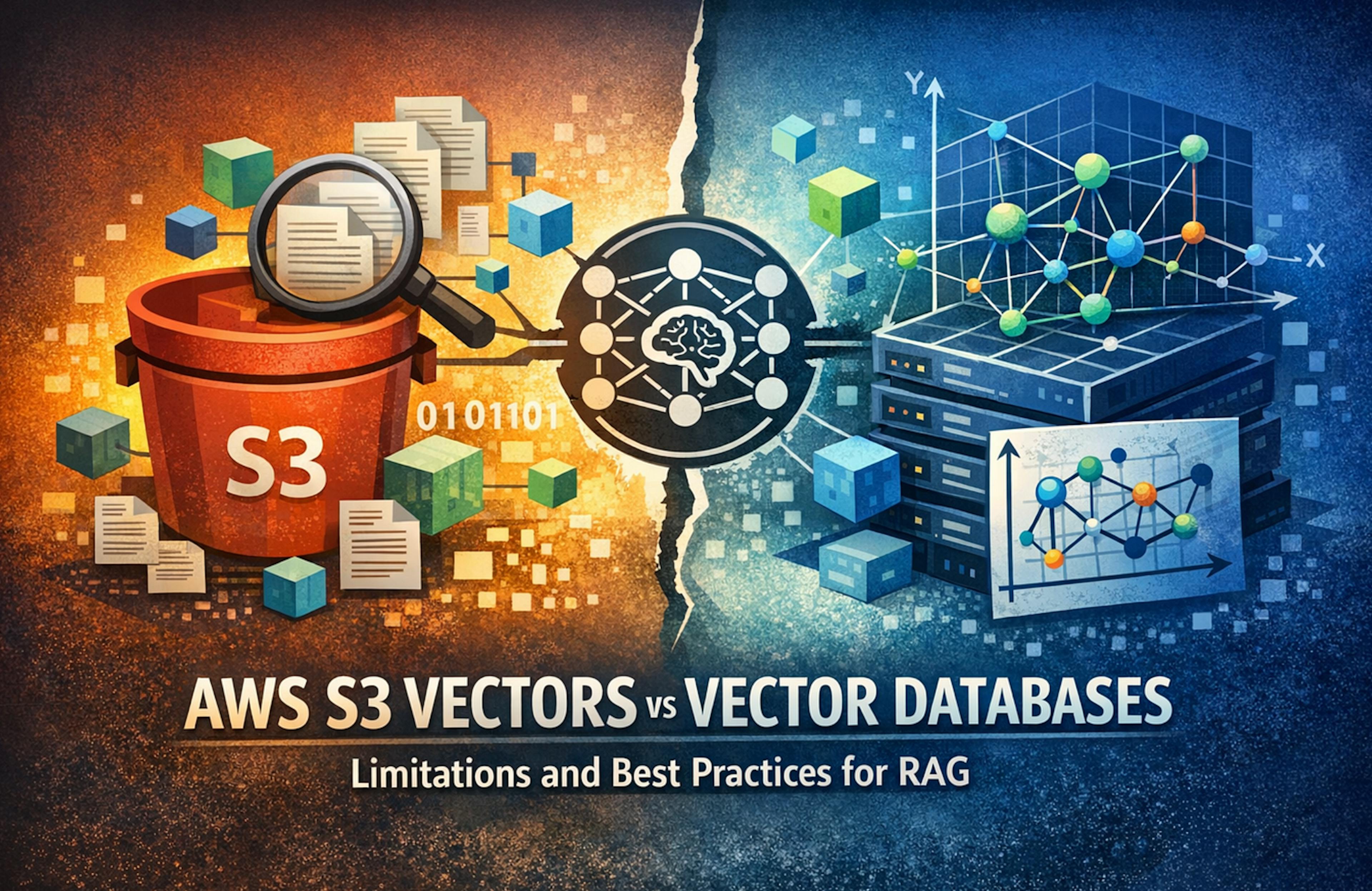 featured image - Evaluating Amazon S3 as a Vector Store for RAG Systems: Constraints and Performance Boundaries