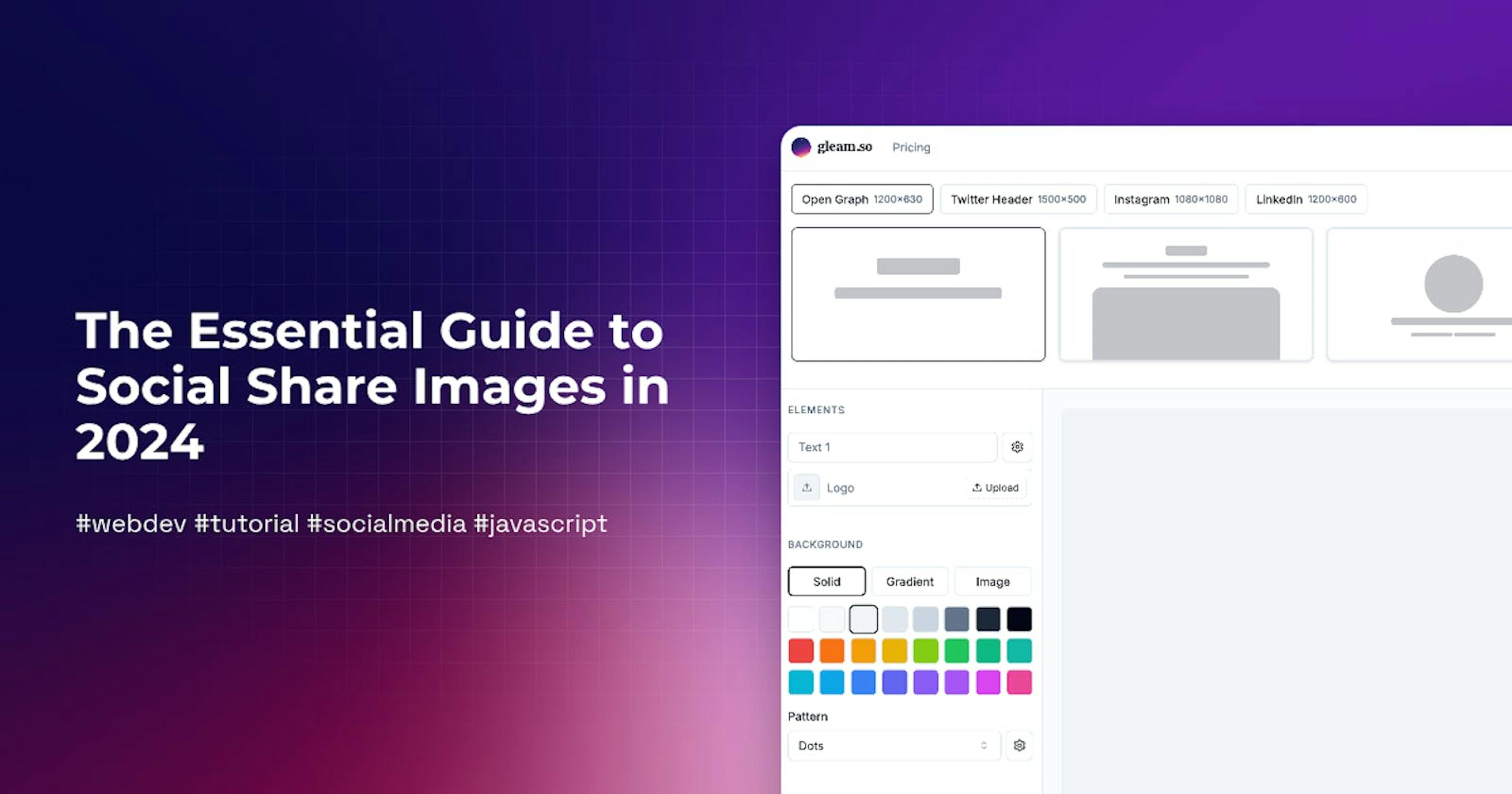 featured image - The Essential Guide to Social Share Images in 2024