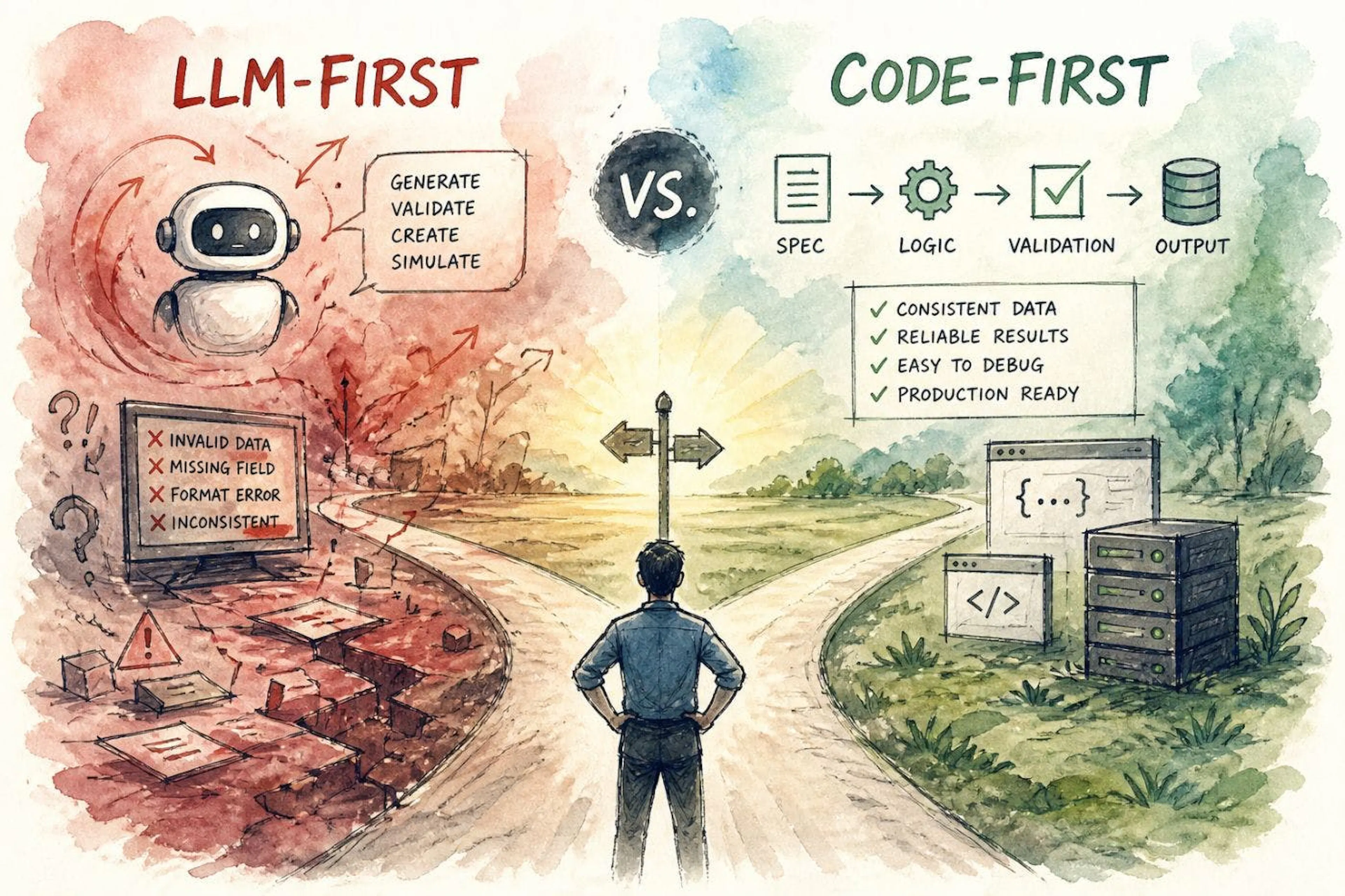 featured image - Behind the Curtain: Why the Most Successful AI Apps are Actually Code-First.