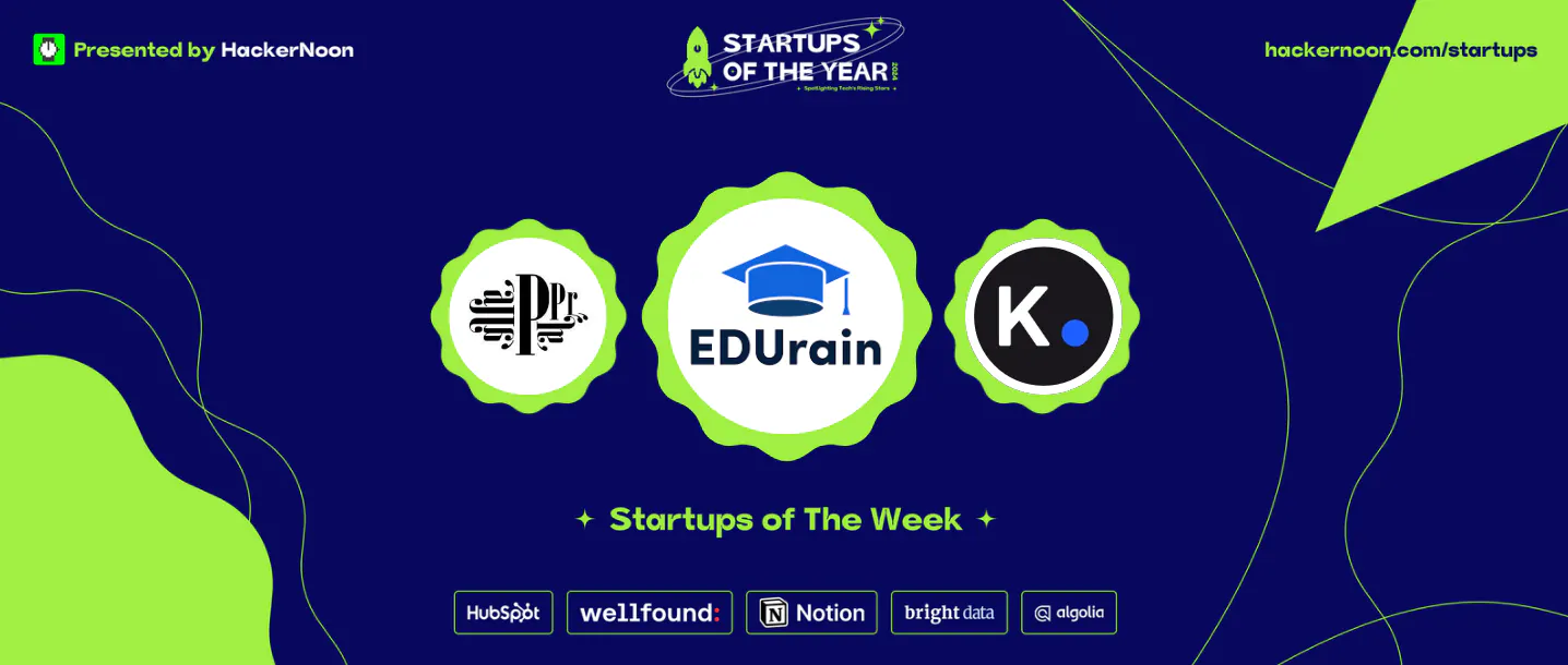 featured image - 结识 Krock.io、EDUrain 和 Parampará 游戏工作室:HackerNoon 本周初创公司
