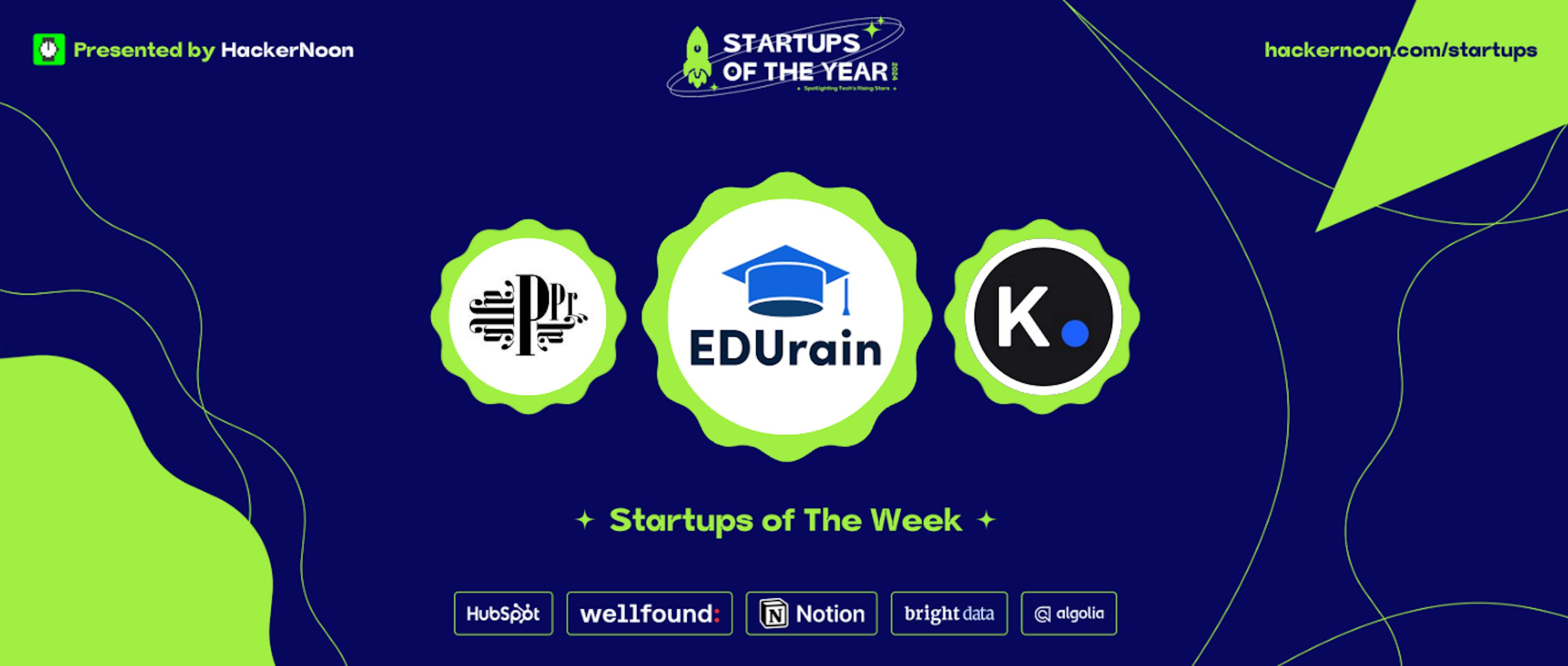 featured image - Meet Krock.io, EDUrain, & Parampará Game Studio: HackerNoon Startups of the Week