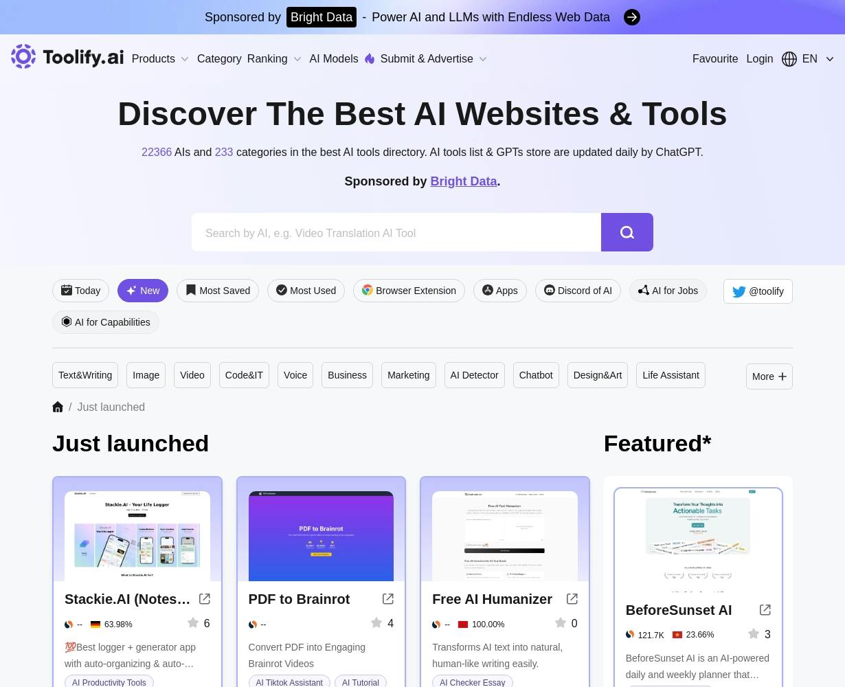 New Tool Can Help You Discover The Best AI Websites On the Planet