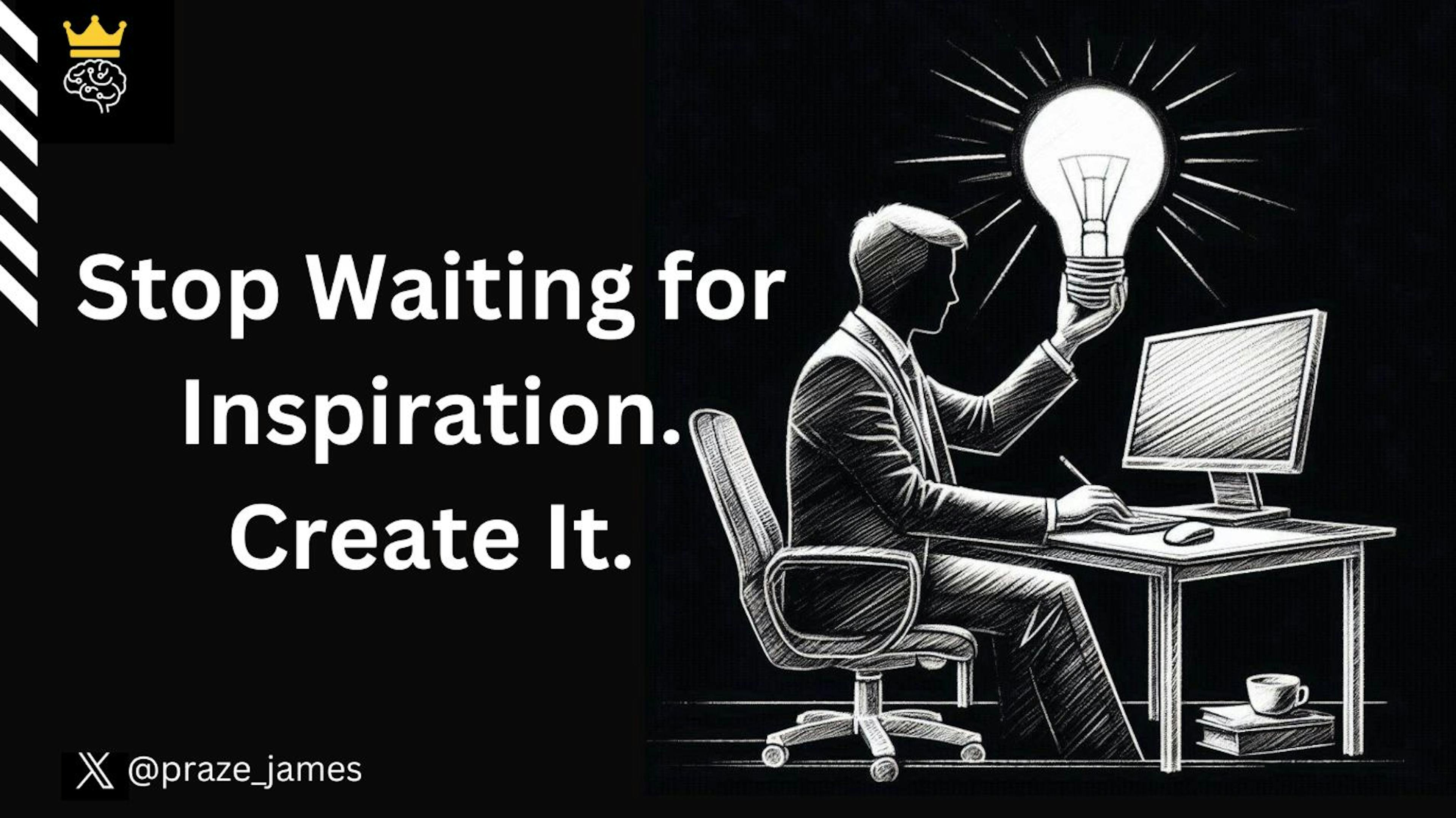 featured image - Inspiration On Command: 5 Easy Steps to Never Wait for Creativity Again