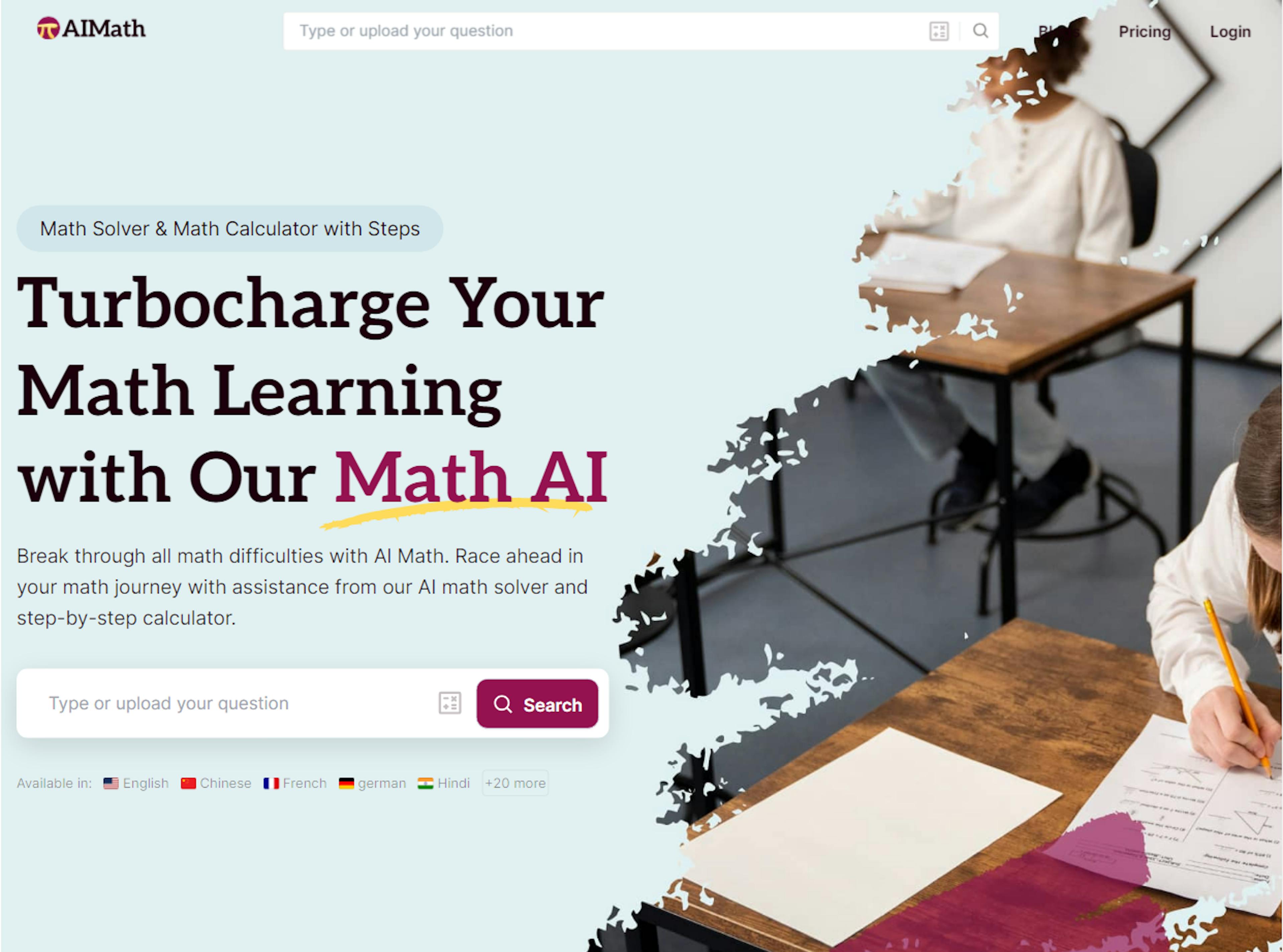 featured image - AIMath 검토: 이 AI 수학 해결사는 얼마나 잘 수행됩니까?
