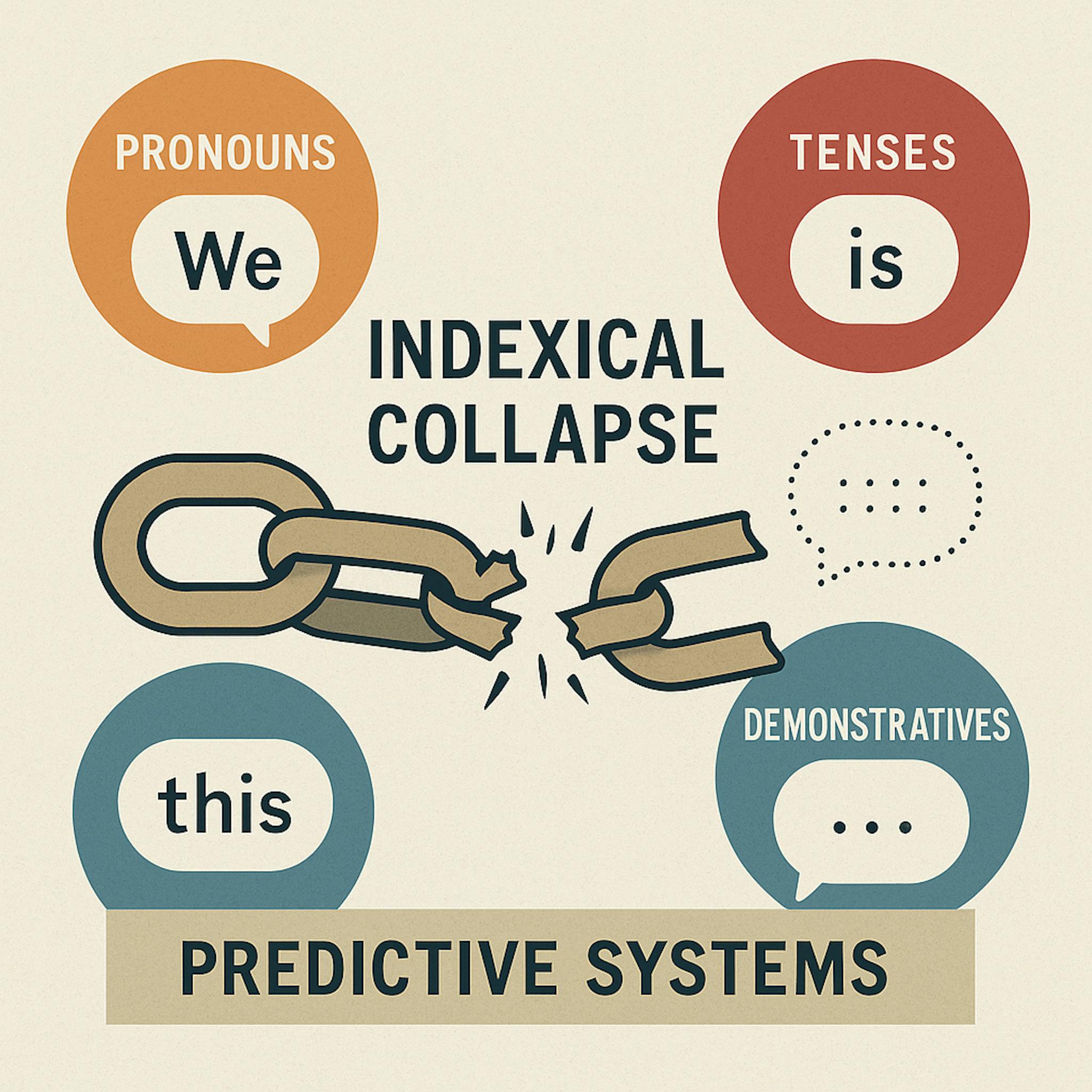 featured image - Indexical Collapse: How AI Text Simulates Authority Without Anchoring Reality