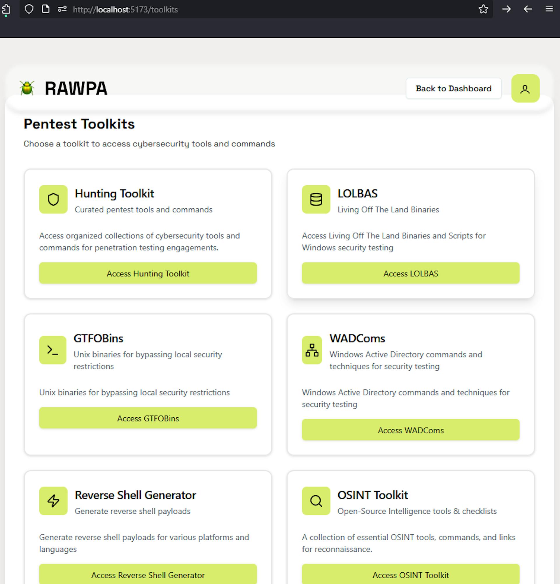 RAWPA new toolkit
