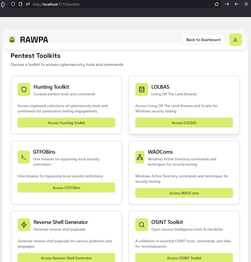 RAWPA new toolkit
