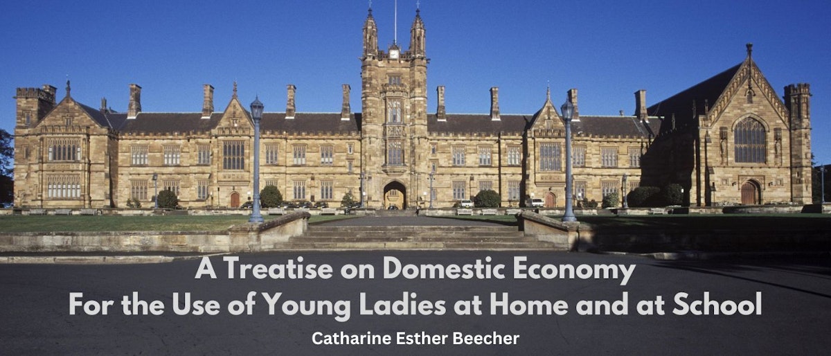 featured image - ON DOMESTIC ECONOMY AS A BRANCH OF STUDY.