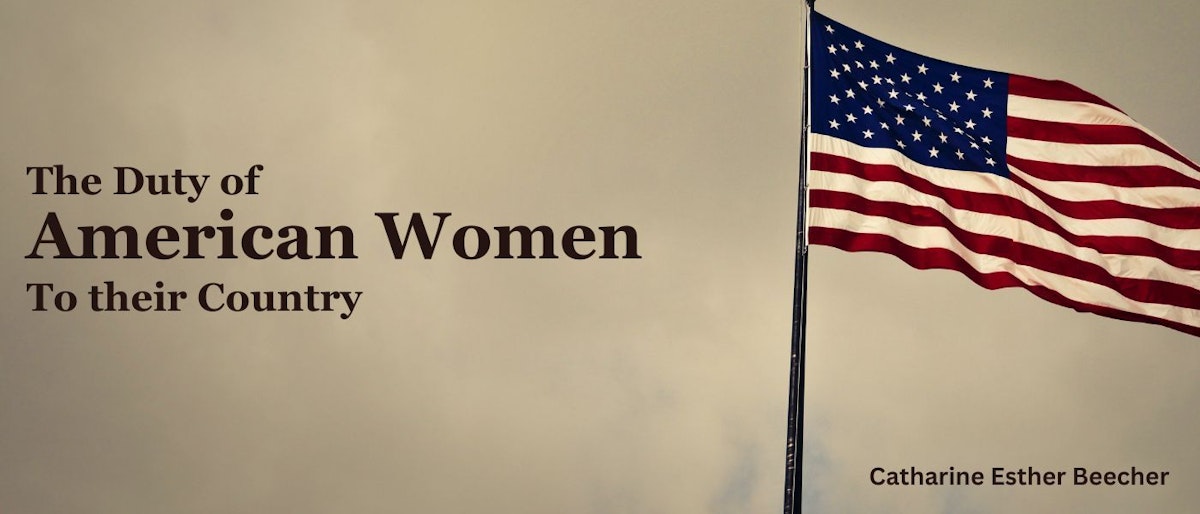 featured image - THE DUTY OF AMERICAN WOMEN TO THEIR COUNTRY.