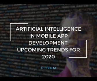 featured image - Artificial Intelligence in Mobile App Development in 2020