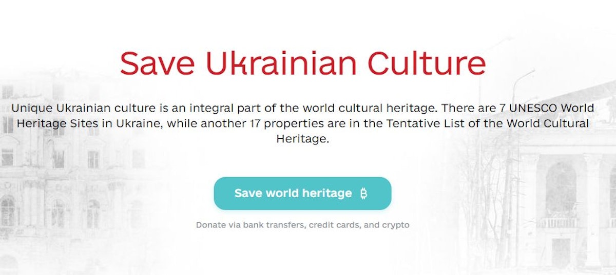featured image - Sauvez la culture ukrainienne : une initiative caritative du ministère de la Culture et d'Everstake